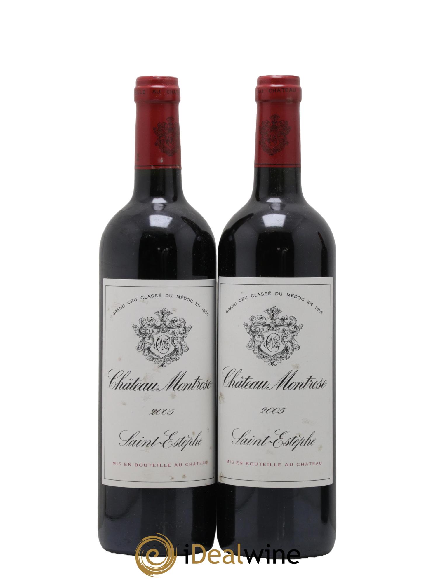 Château Montrose 2ème Grand Cru Classé 2005 - Lot of 2 bottles - 0