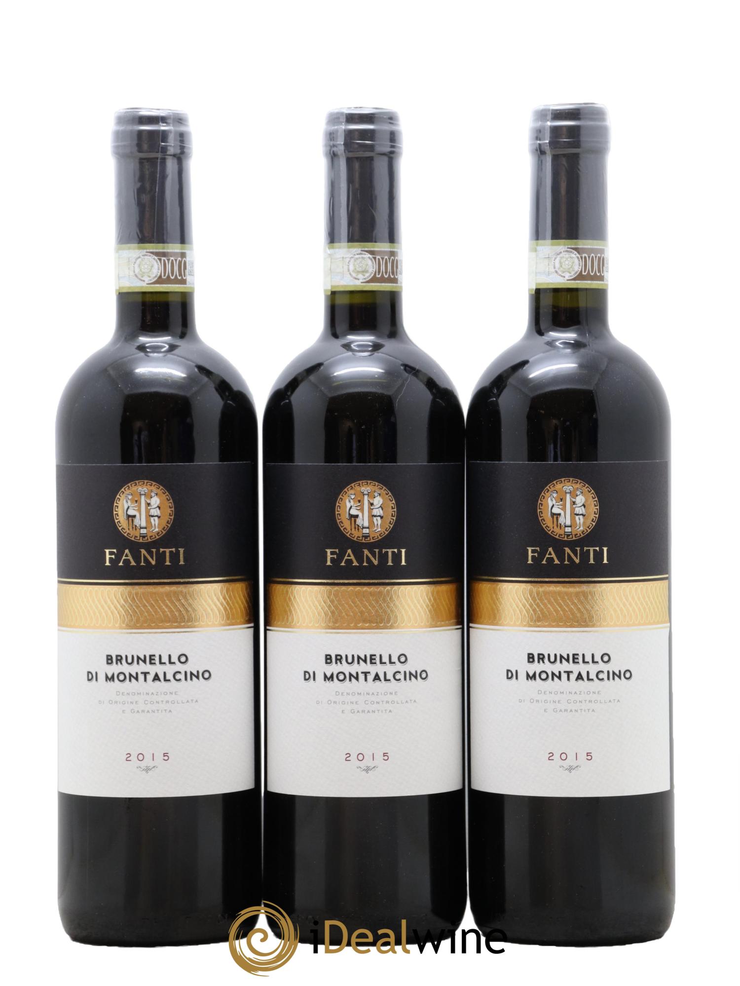 Brunello di Montalcino DOCG Tenuta Fanti 2015 - Posten von 3 Flaschen - 0