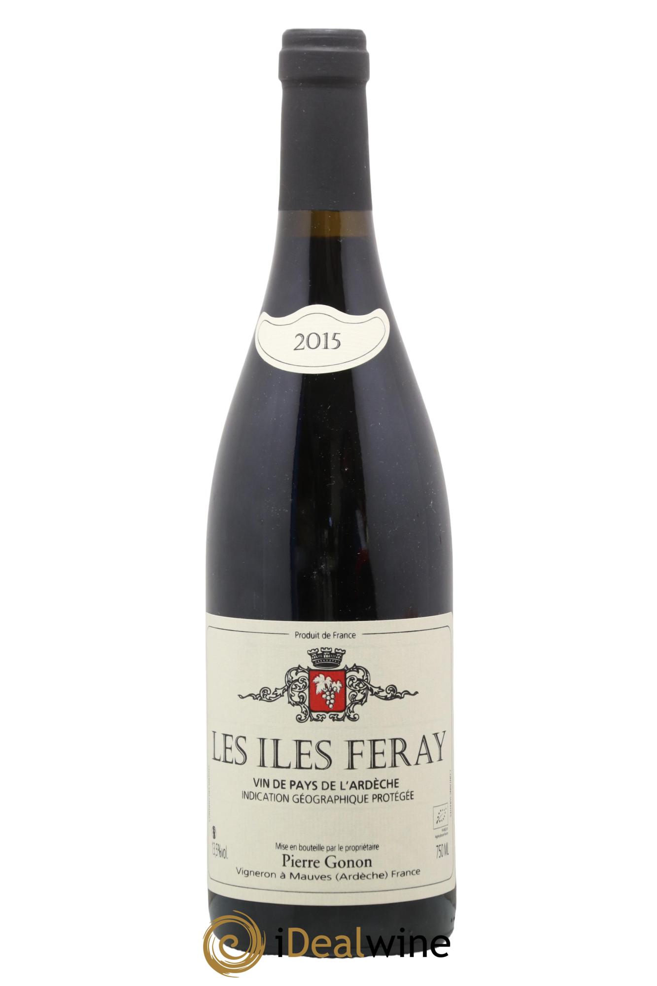 IGP Ardèche Les Iles Feray Gonon (Domaine) 2015 - Lot de 1 bouteille - 0