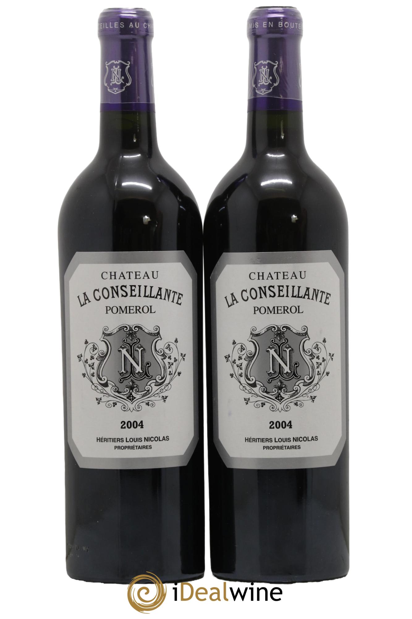 Château la Conseillante 2004 - Lot de 2 bouteilles - 0