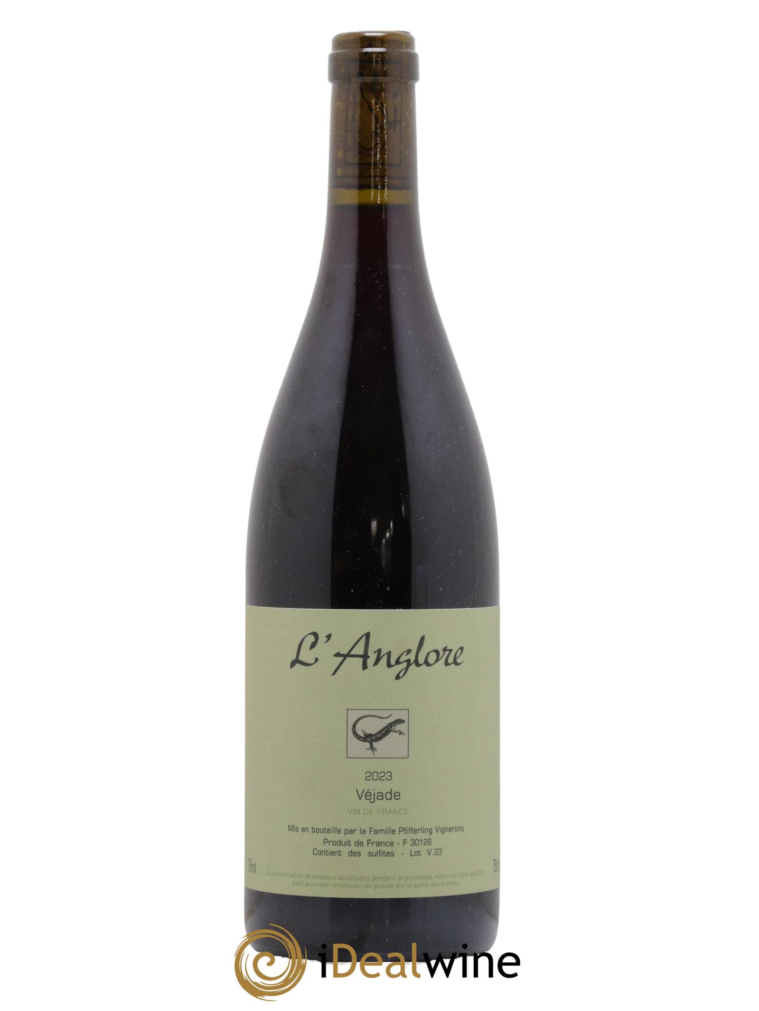 Vin de France Véjade L'Anglore  2023 - Lotto di 1 bottiglia - 0