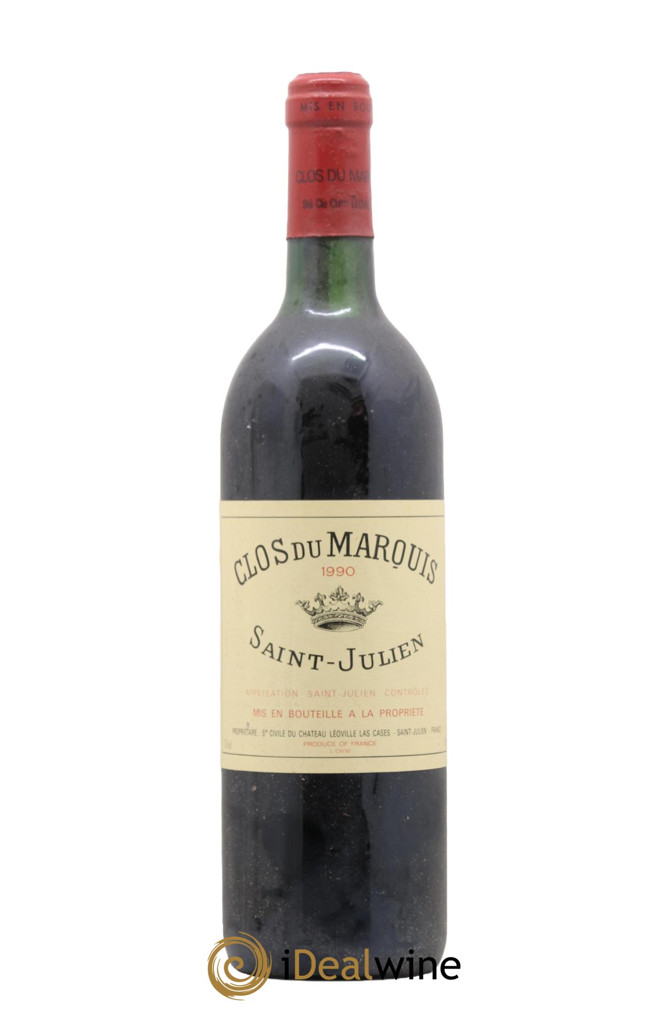 Clos du Marquis 1990 - Lot de 1 bouteille - 0