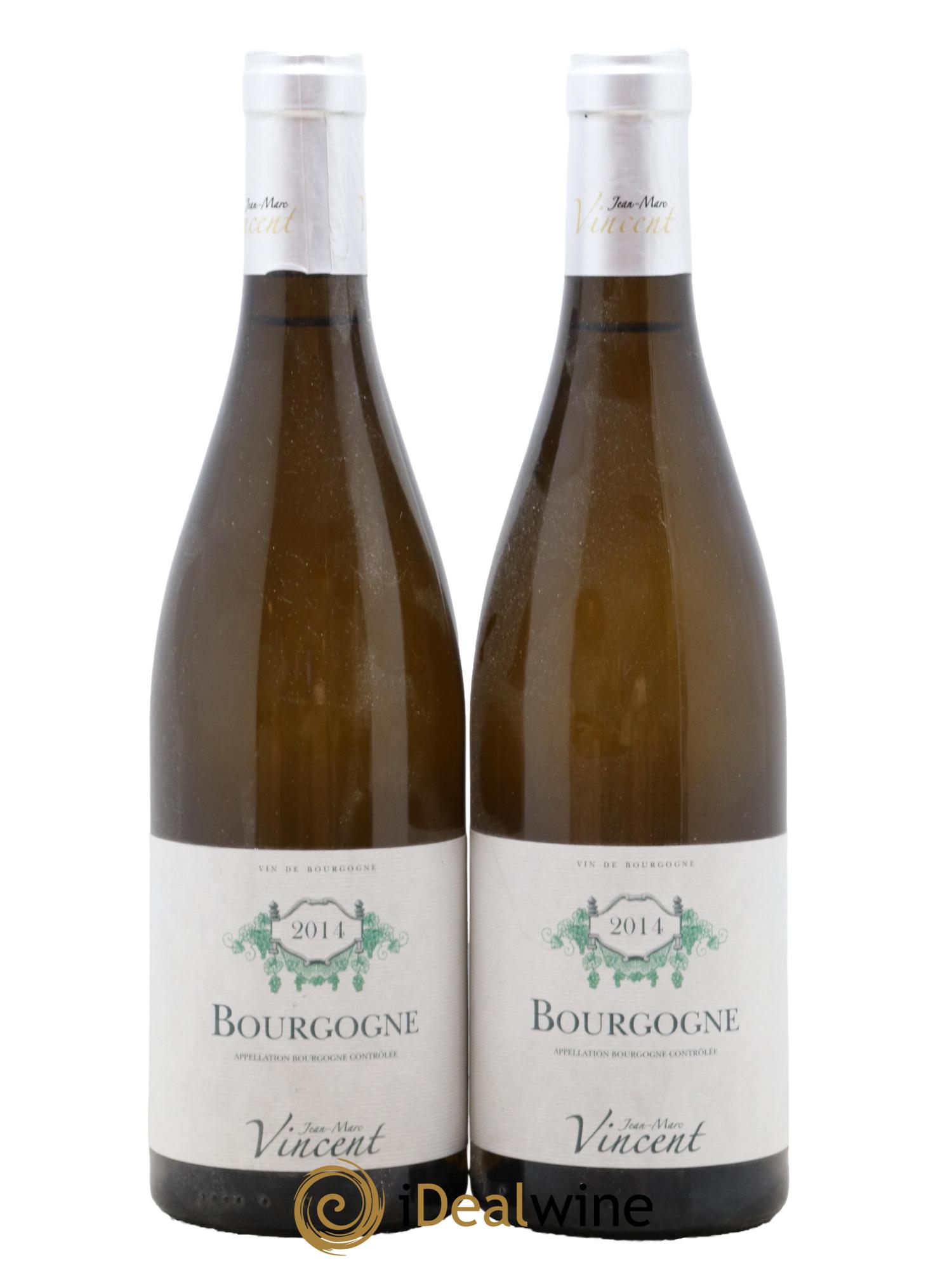 Bourgogne Chardonnay Jean-Marc Vincent (Domaine)  2014 - Lot de 2 bouteilles - 0