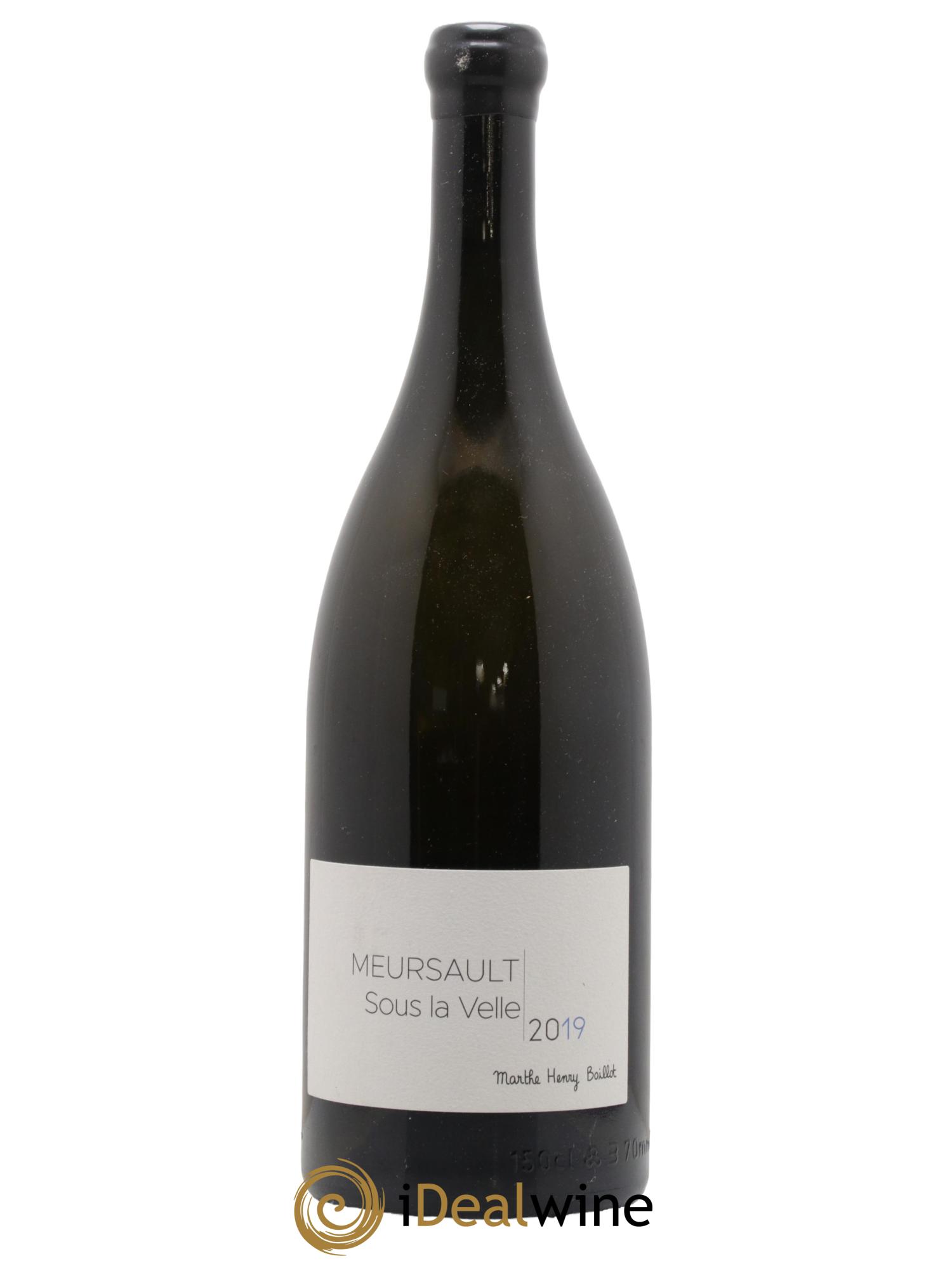 Meursault Sous la Velle Marthe Henry Boillot 2019 - Lotto di 1 magnum - 0