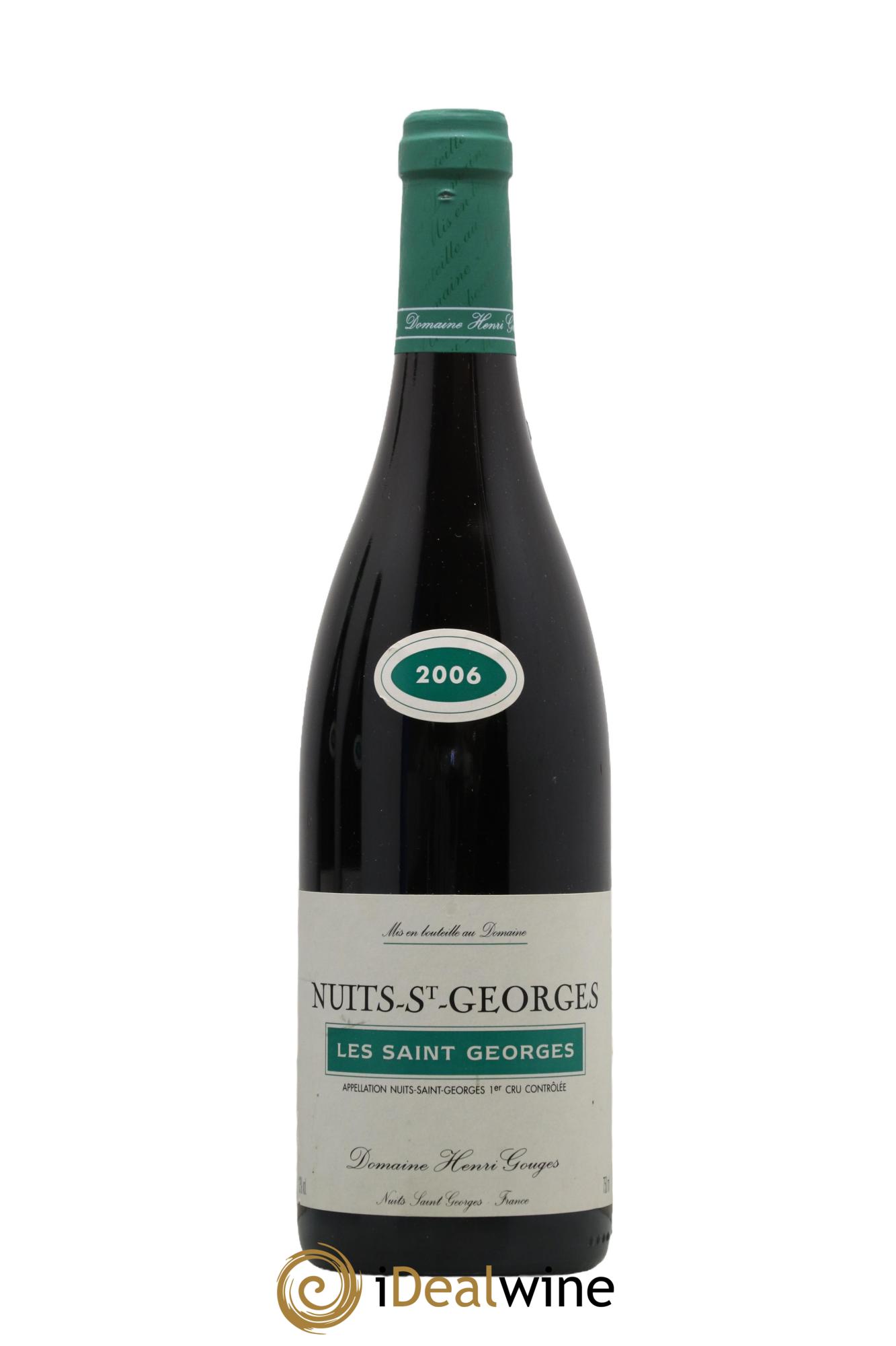 Nuits Saint-Georges 1er Cru Les Saints Georges Henri Gouges 2006 - Lot of 1 bottle - 0