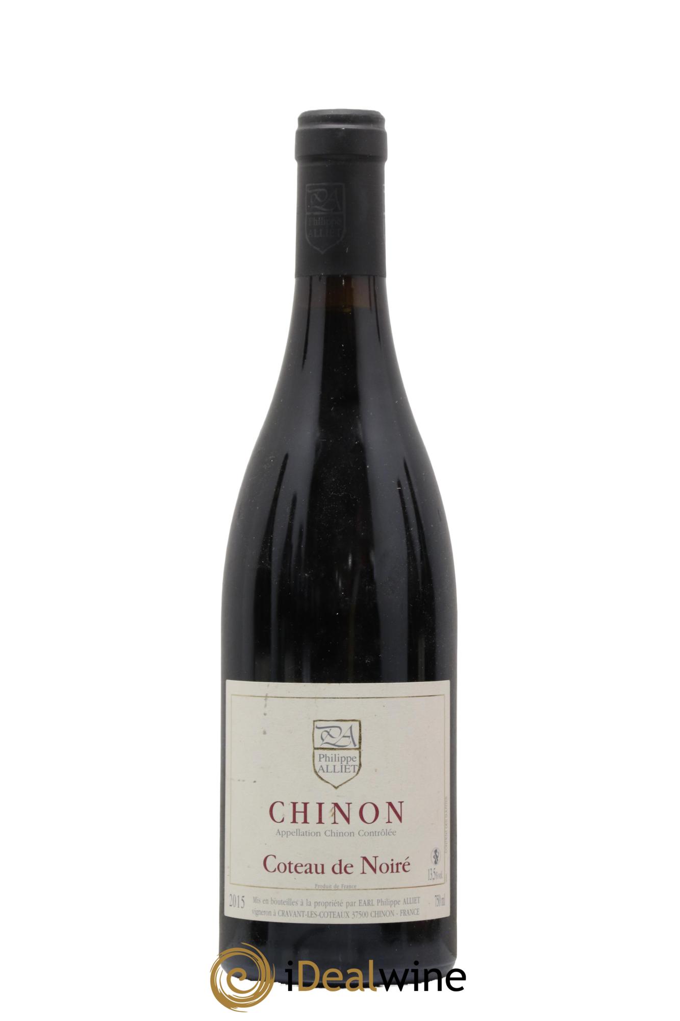 Chinon Coteau de Noiré Philippe Alliet 2015 - Lot de 1 bouteille - 0