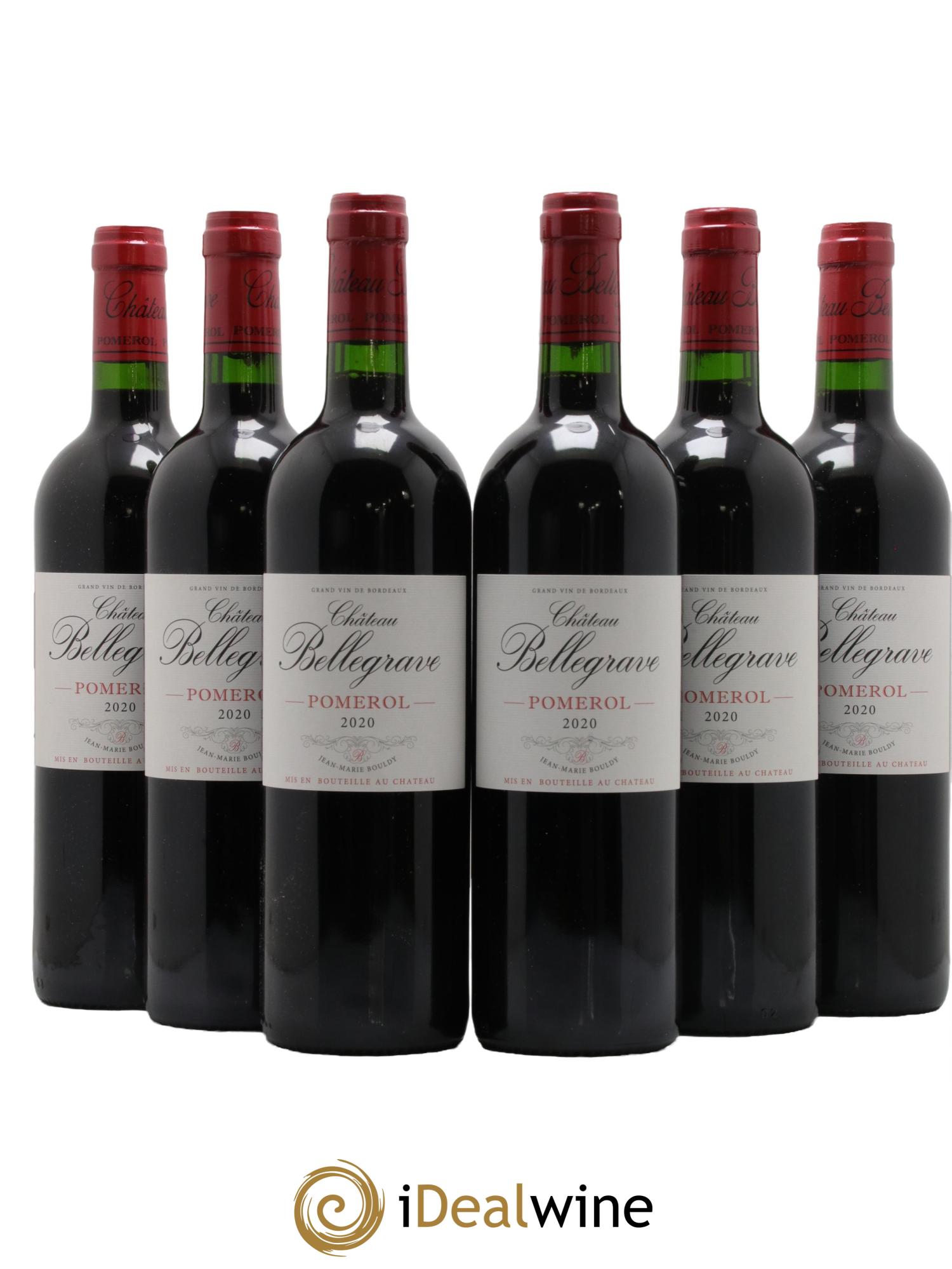 Château Bellegrave  2020 - Lot de 6 bouteilles - 0