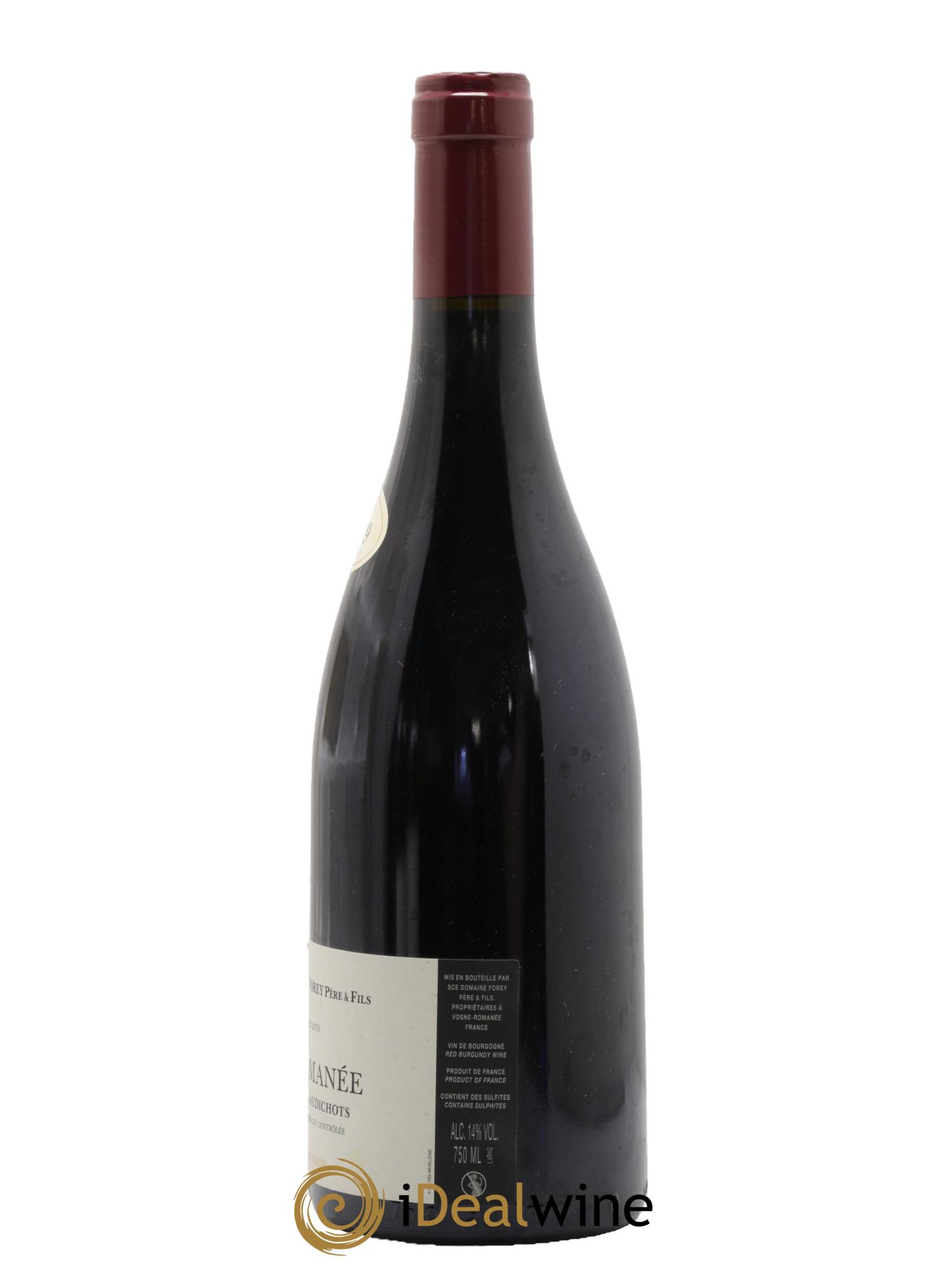 Vosne-Romanée 1er Cru Les Gaudichots Forey Père et Fils (Domaine) 2019 - Lotto di 1 bottiglia - 1