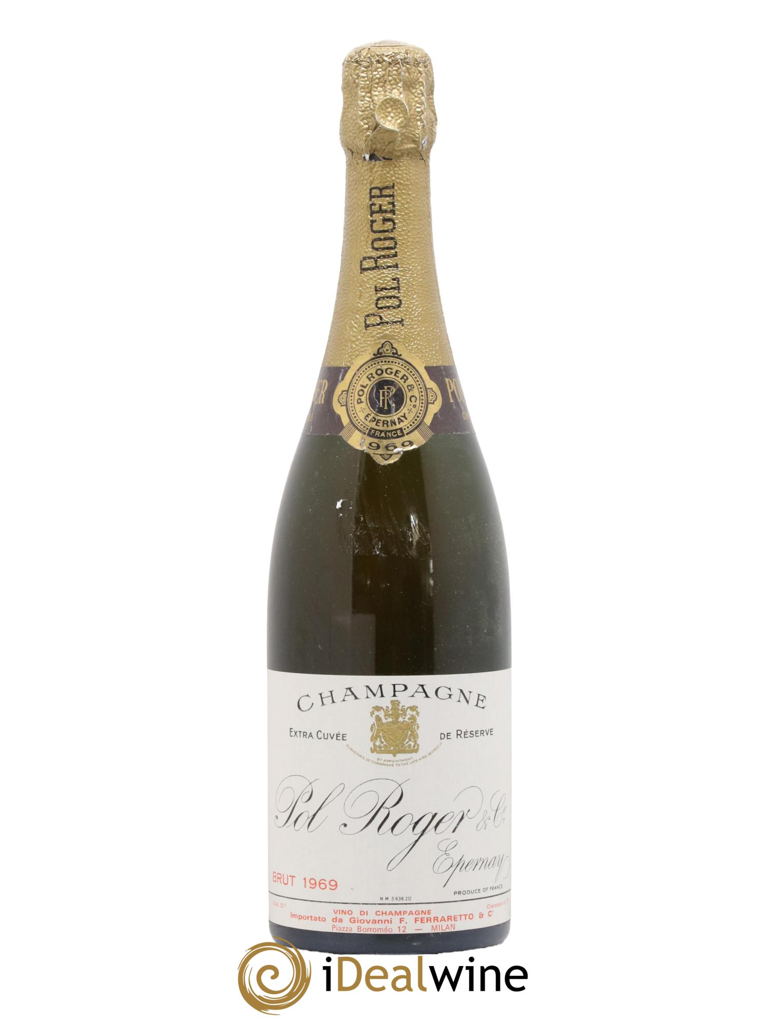 Champagne Pol Roger Brut Vintage (Blanc effervescent)