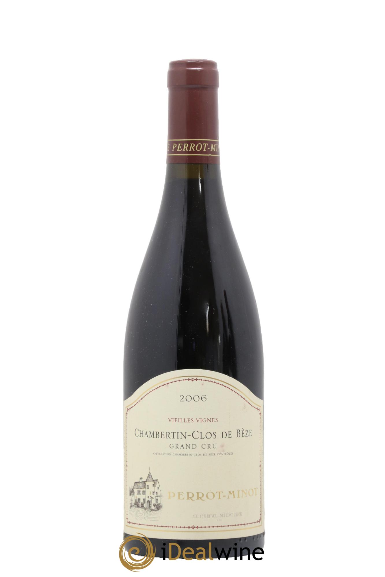 Chambertin Clos de Bèze Grand Cru Vieilles vignes Perrot-Minot 2006 - Lotto di 1 bottiglia - 0