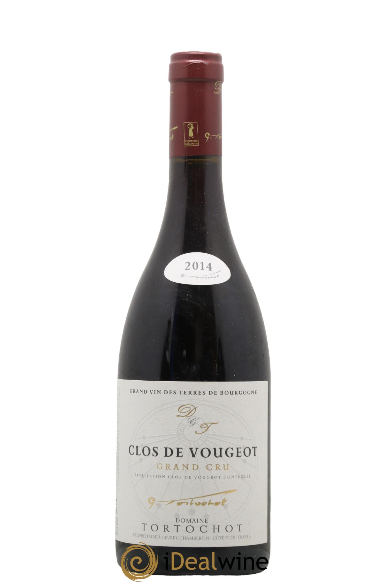 Clos de Vougeot Grand Cru Tortochot (Domaine) 2014 - Posten von 1 Flasche - 0