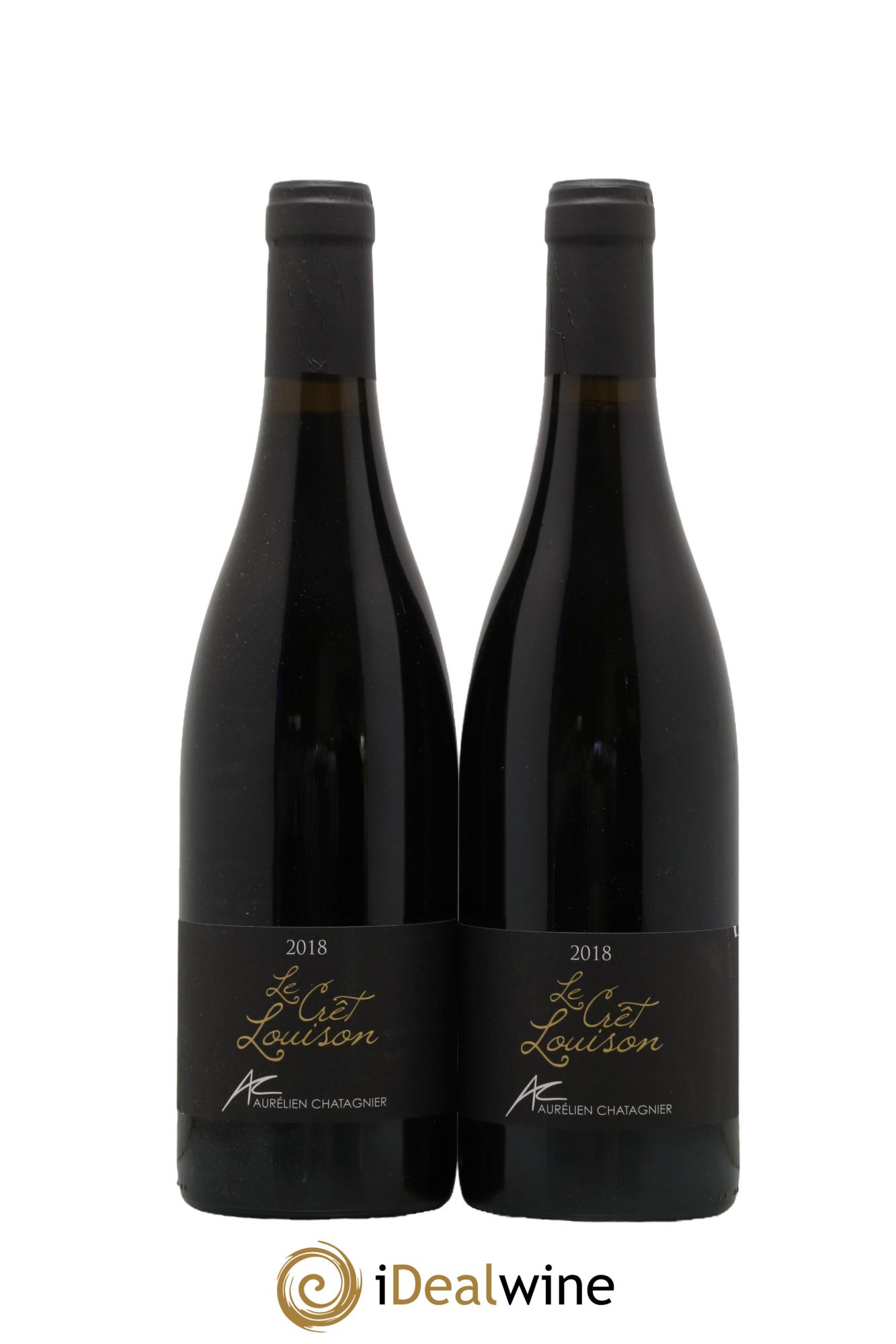 IGP Collines Rhodaniennes Crêt Louison  Aurélien Chatagnier 2018 - Lot de 2 bouteilles - 0