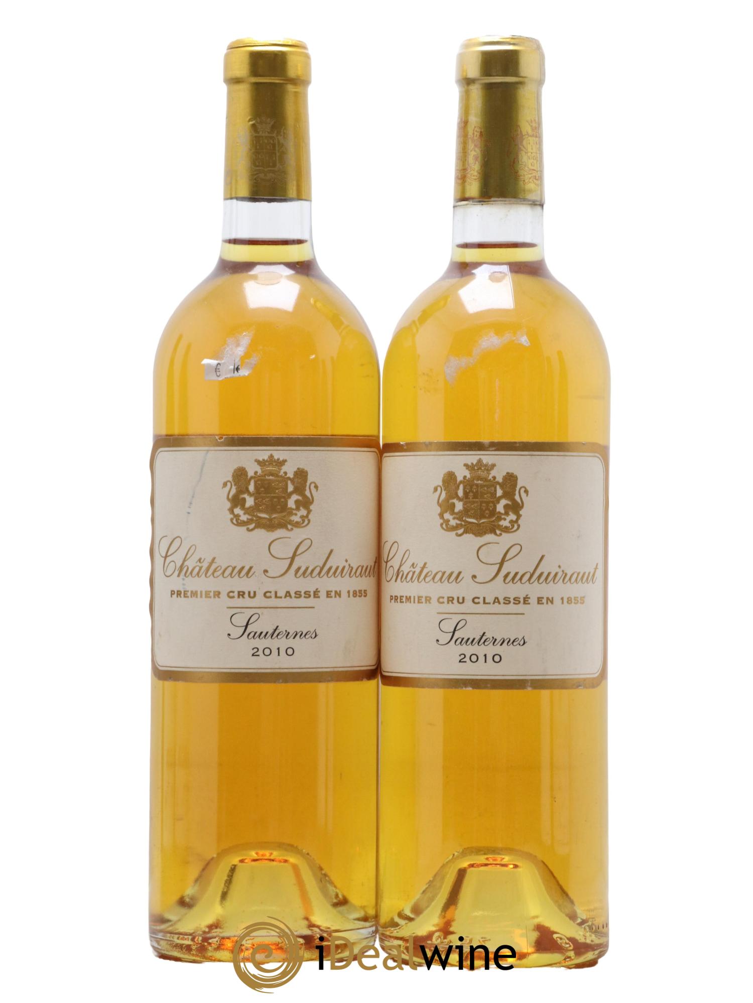 Château Suduiraut 1er Grand Cru Classé  2010 - Lot de 2 bouteilles - 0