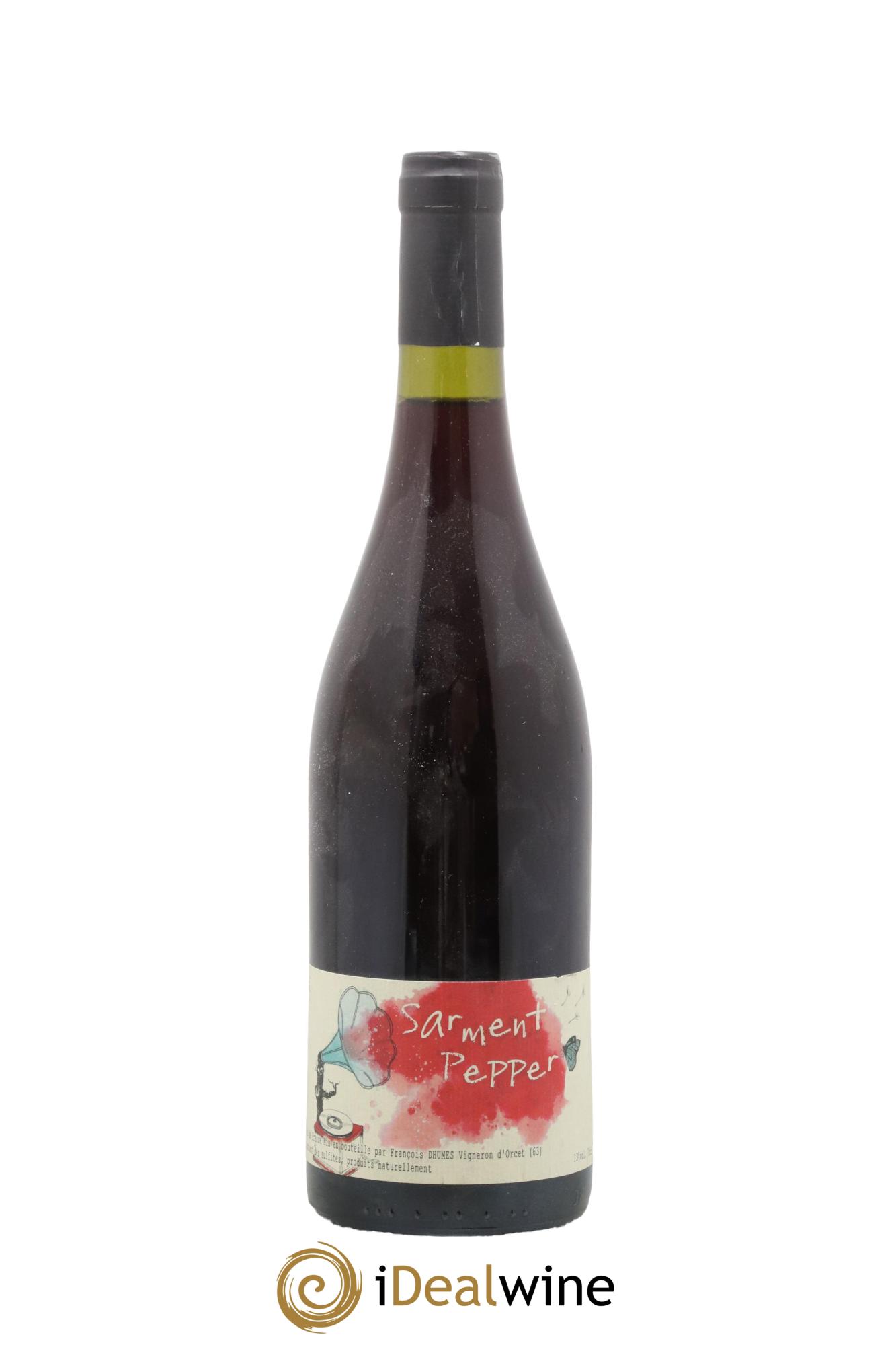 Vin de France Sarment Pepper François Dhumes 2018 - Lot de 1 bouteille - 0