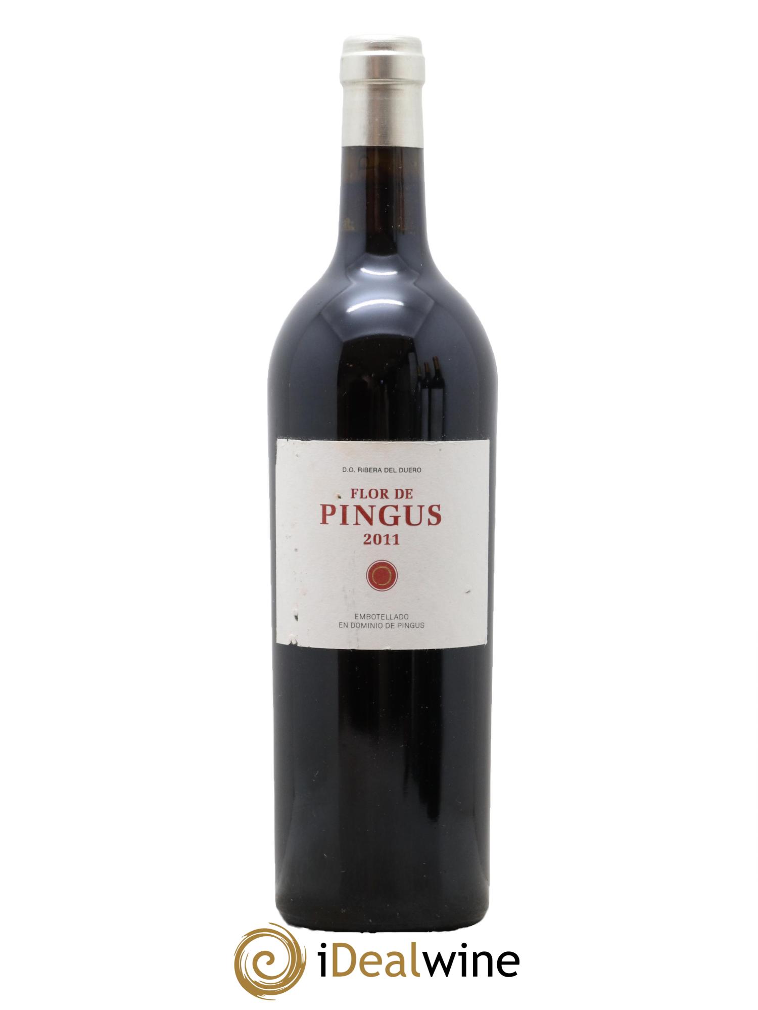 Ribera Del Duero Flor de Pingus Dominio de Pingus - Peter Sisseck 2011 - Lot de 1 bouteille - 0