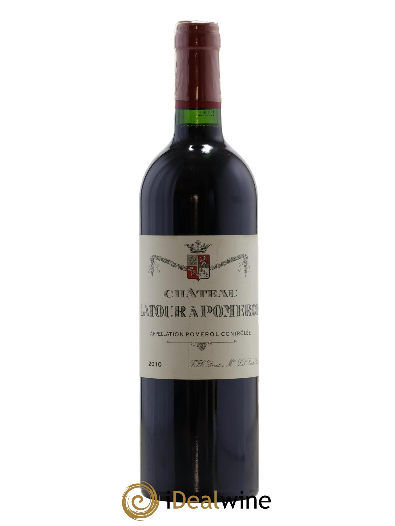 Château Latour à Pomerol 2010 - Lot de 1 bouteille - 0