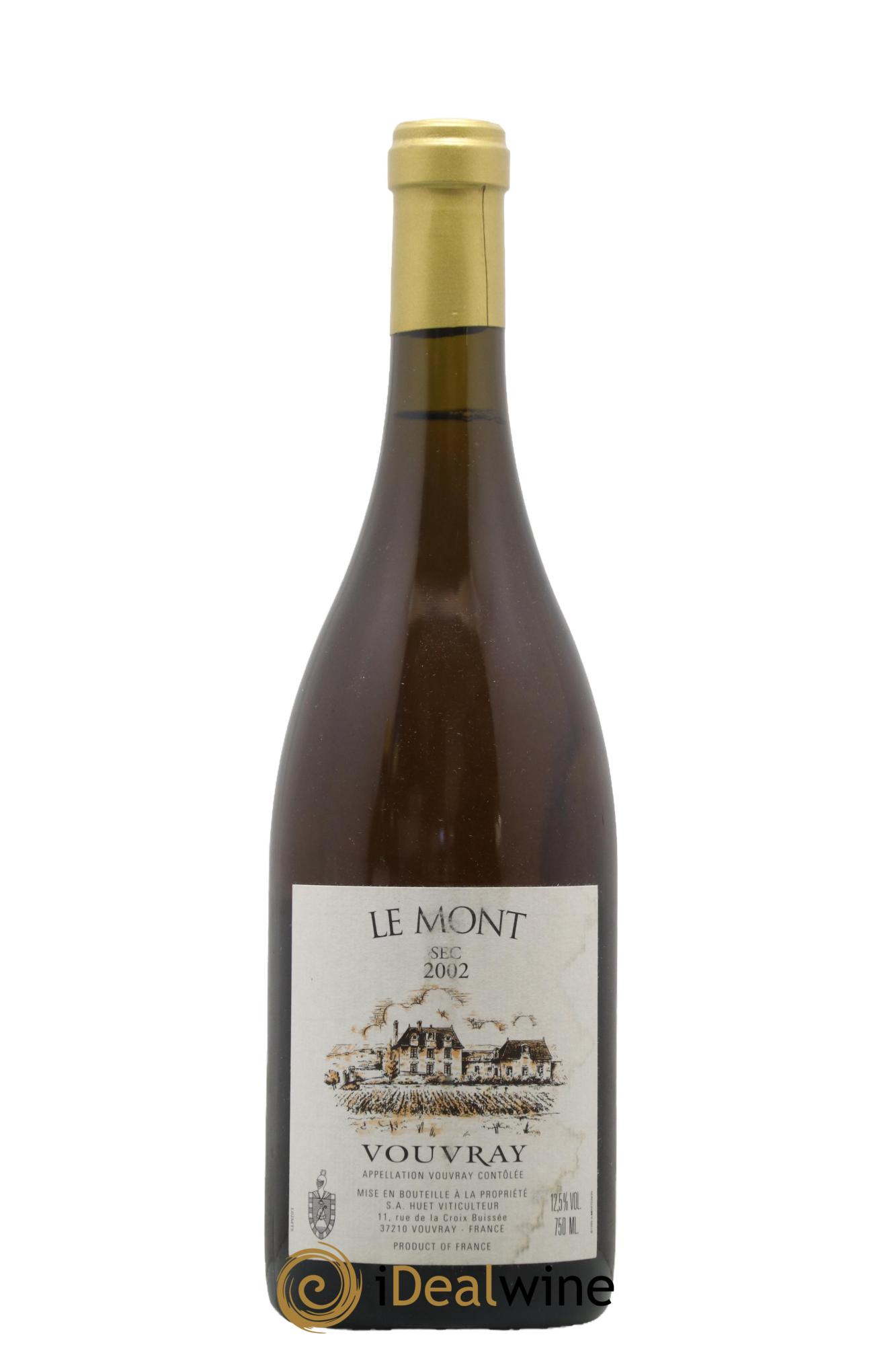 Vouvray Le Mont Sec Domaine Huet 2002 - Lot de 1 bouteille - 0