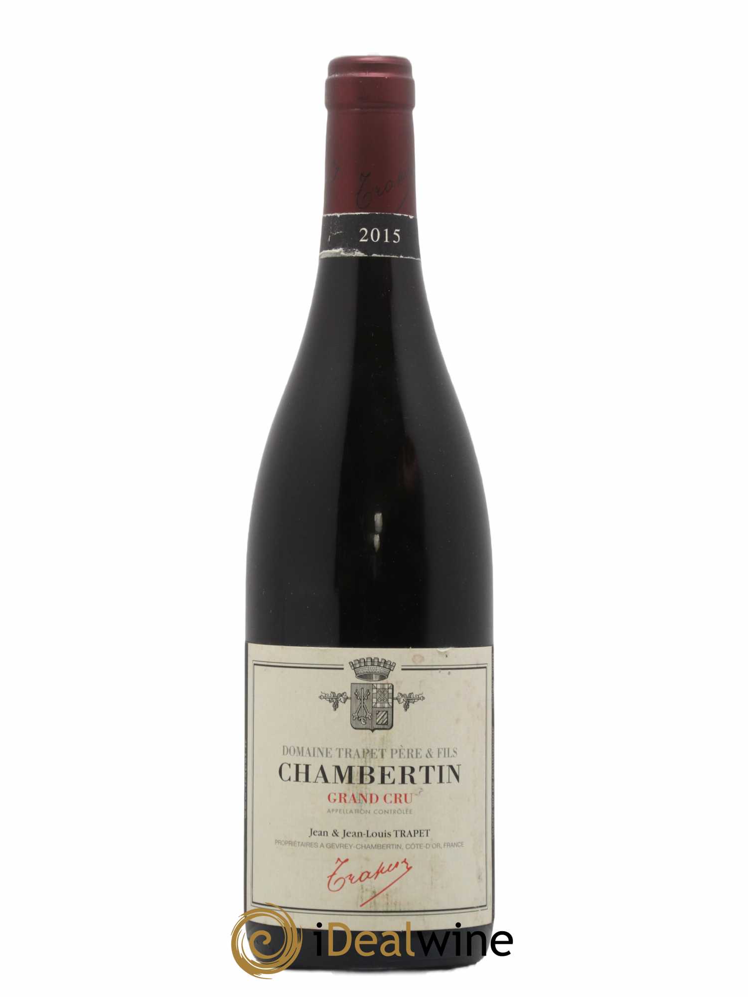 Chambertin Grand Cru Domaine Trapet 2015 - Posten von 1 Flasche - 0