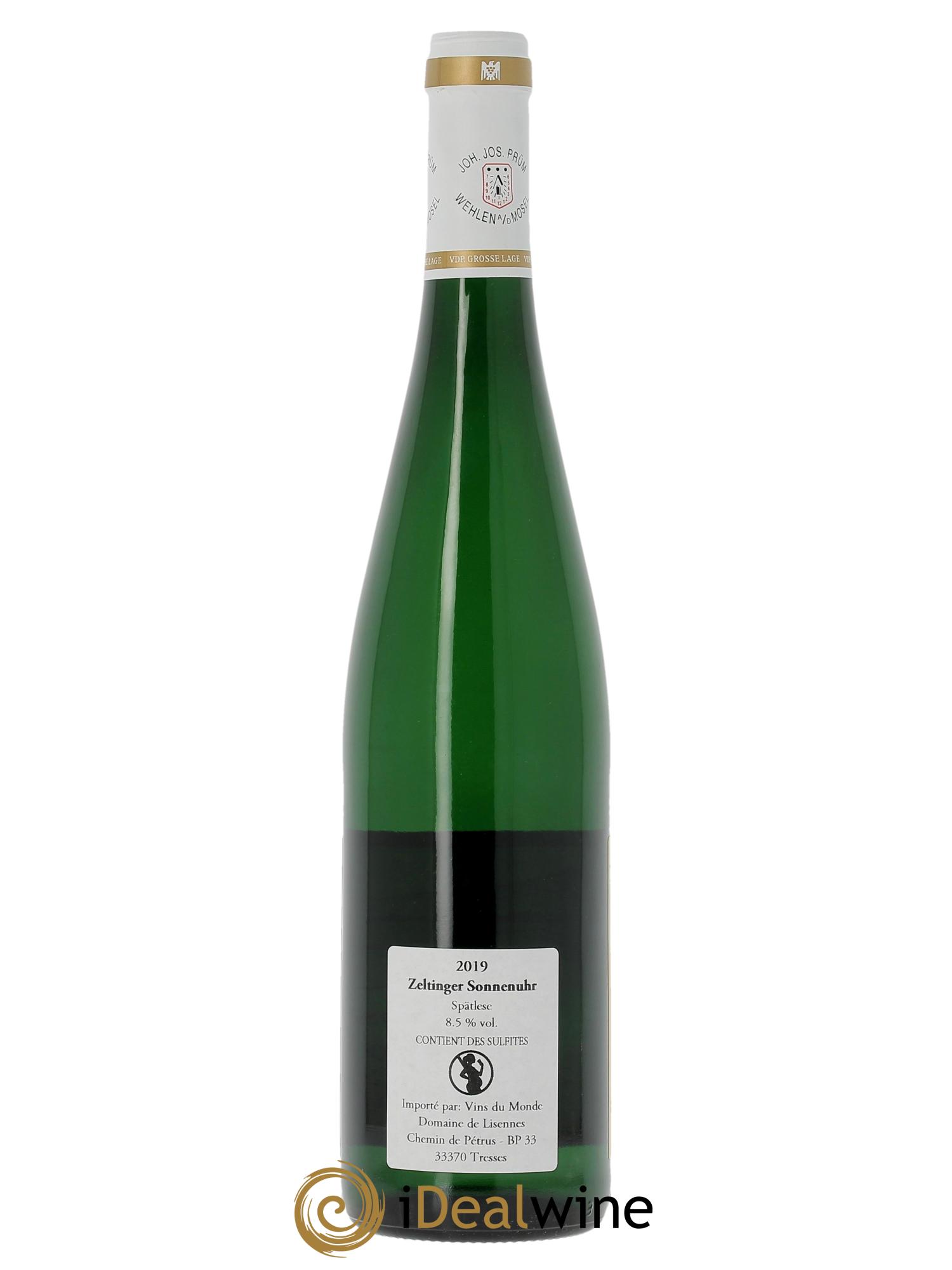 Riesling Joh. Jos. Prum Zeltinger Sonnenhur Auslese  2019 - Lotto di 1 bottiglia - 2