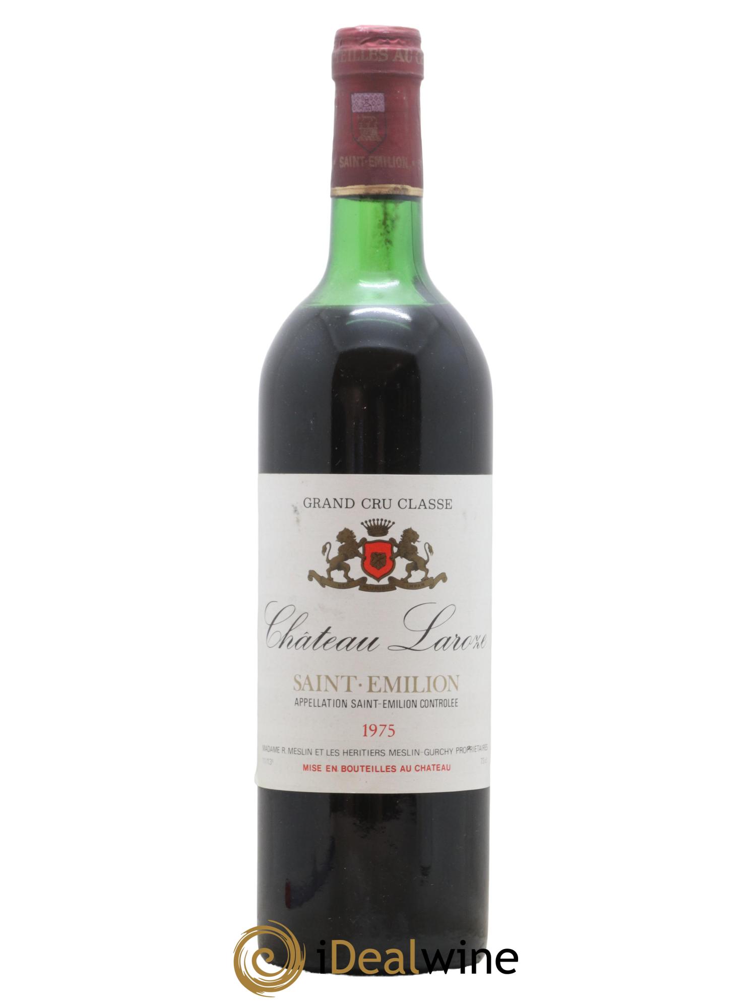 Saint-Émilion Chateau Larose 1975 - Posten von 1 Flasche - 0