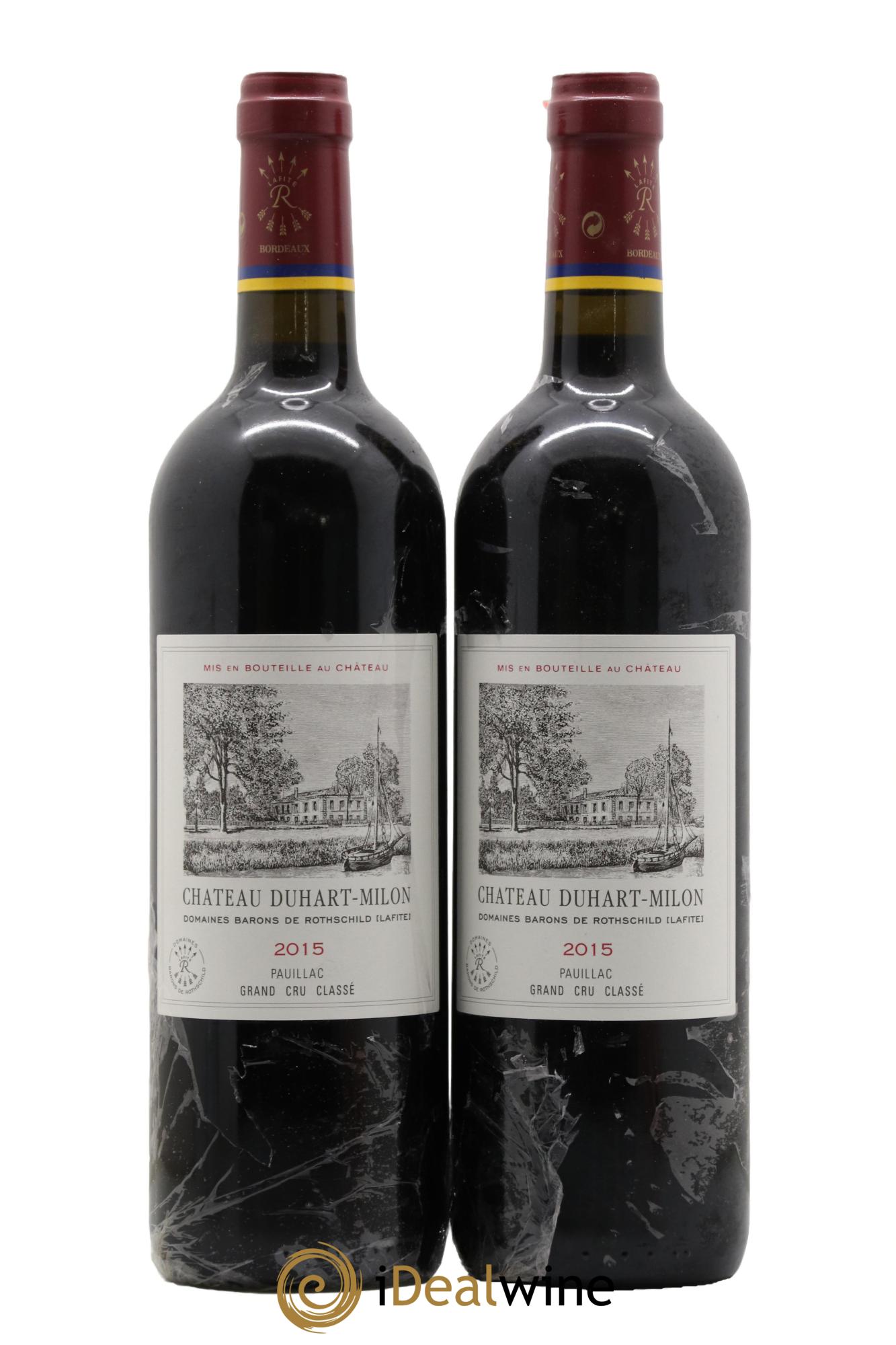 Château Duhart-Milon 4ème Grand Cru Classé 2015 - Lot de 2 bouteilles - 0