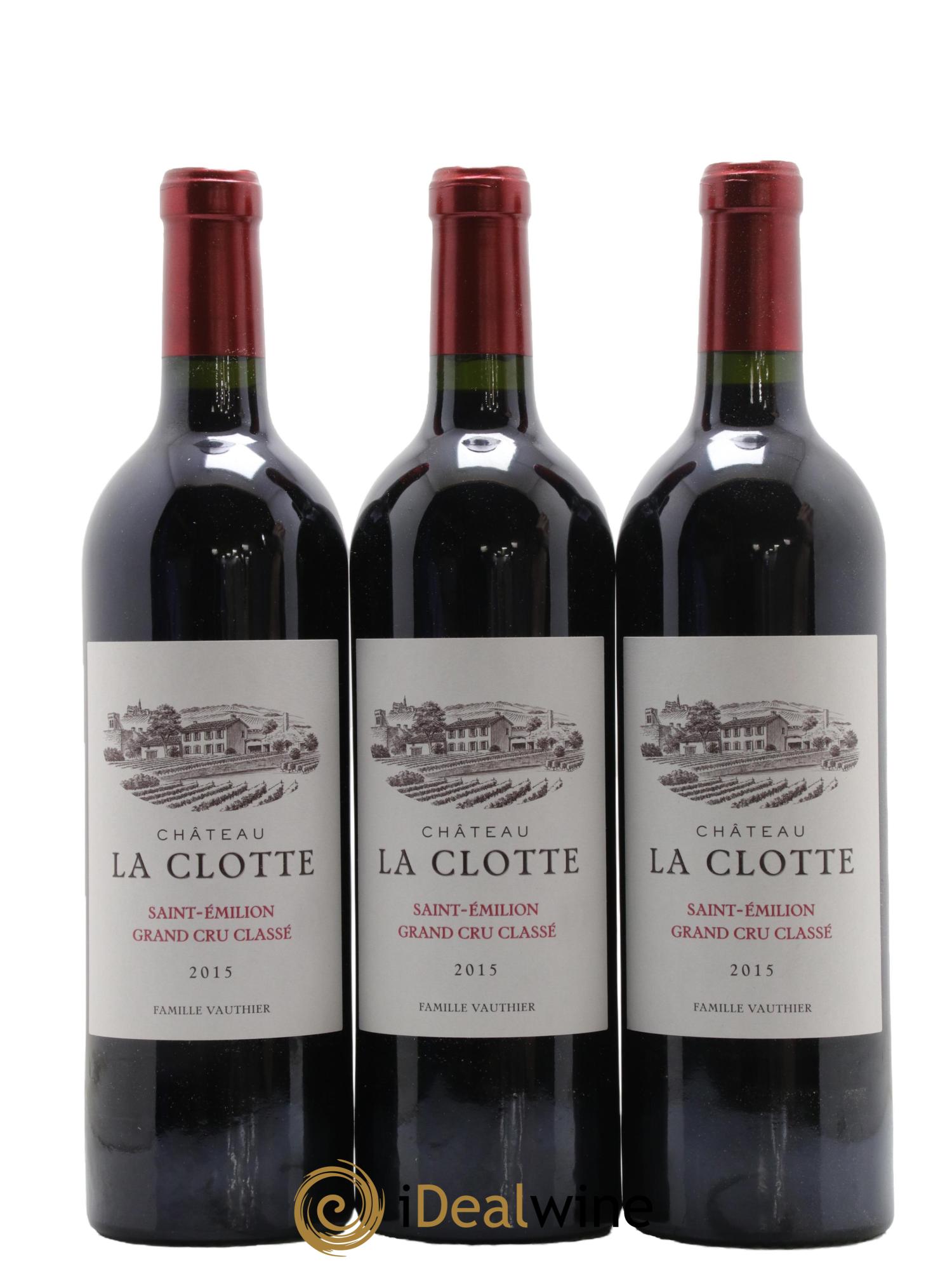 Château la Clotte 2015 - Lot de 6 bouteilles - 2