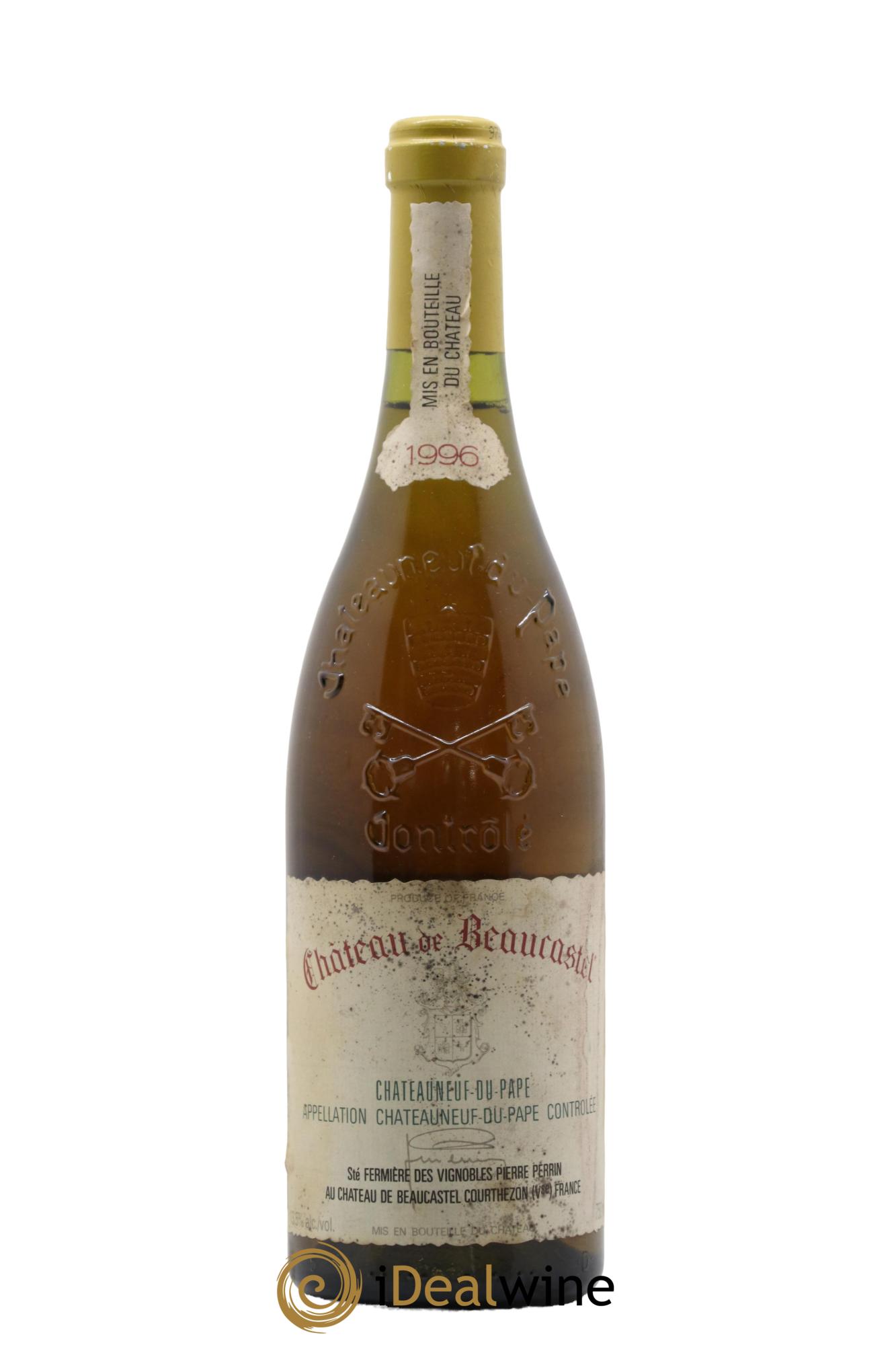 Châteauneuf-du-Pape Château de Beaucastel Famille Perrin 1996 - Lotto di 1 bottiglia - 0