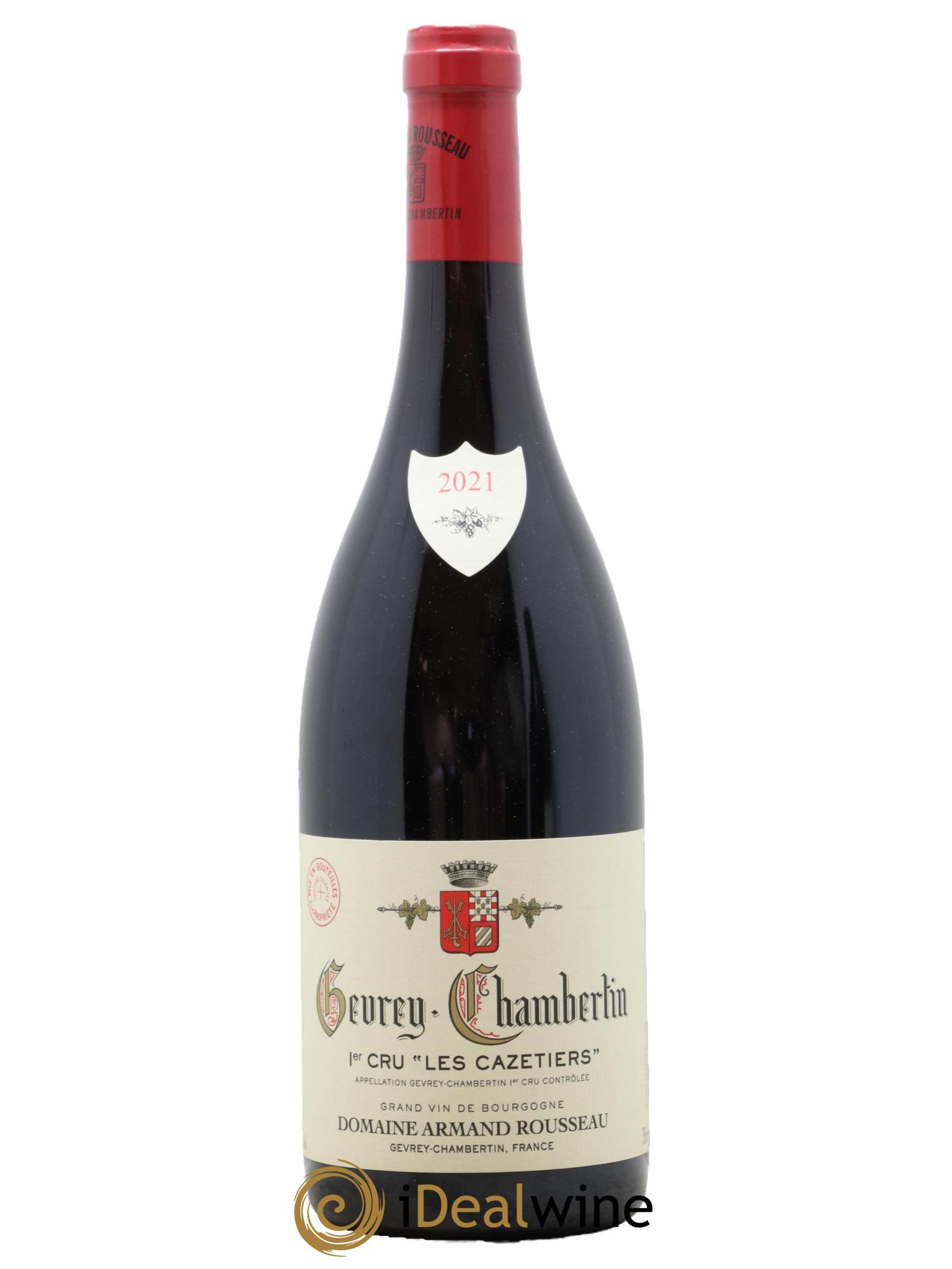 Gevrey-Chambertin 1er Cru Les Cazetiers Armand Rousseau (Domaine) 2021 - Lot de 1 bouteille - 0