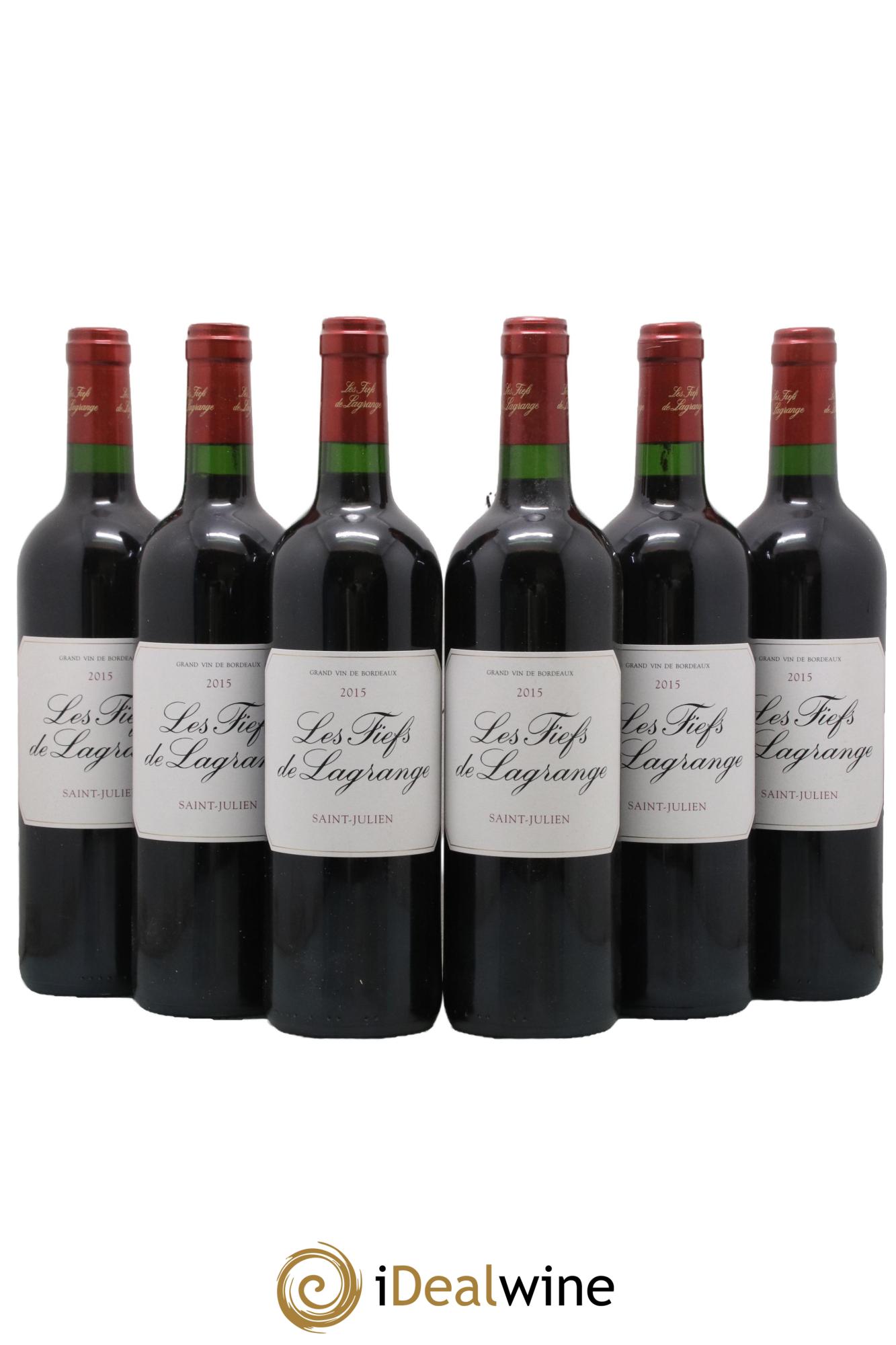 Les Fiefs de Lagrange Second Vin 2015 - Lot of 6 bottles - 0