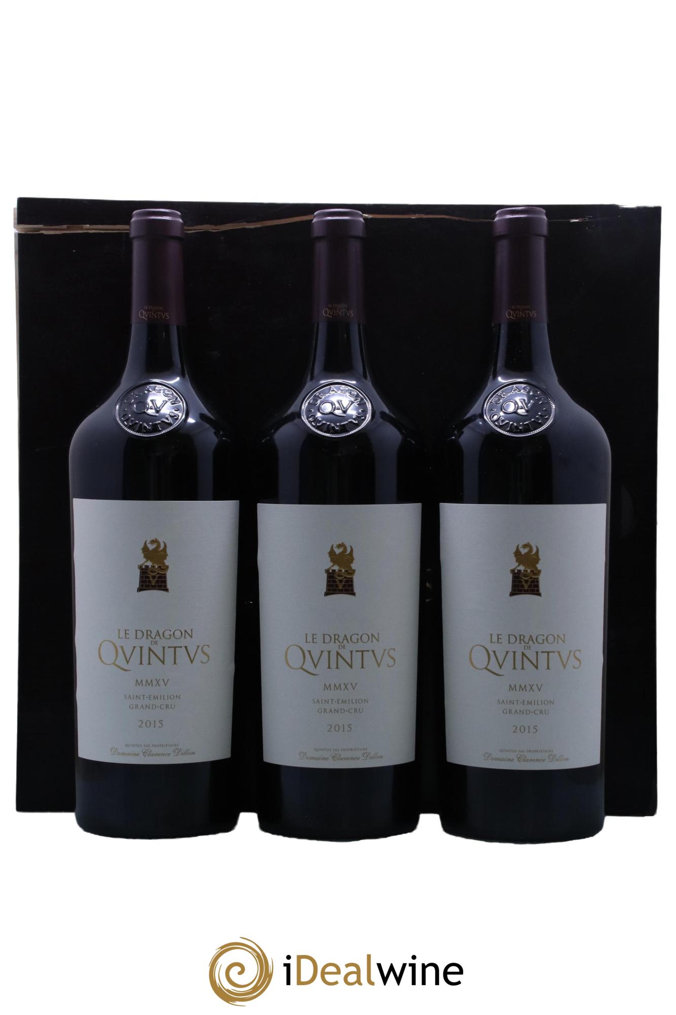 Dragon de Quintus Grand Cru  2015 - Lot de 3 magnums - 1