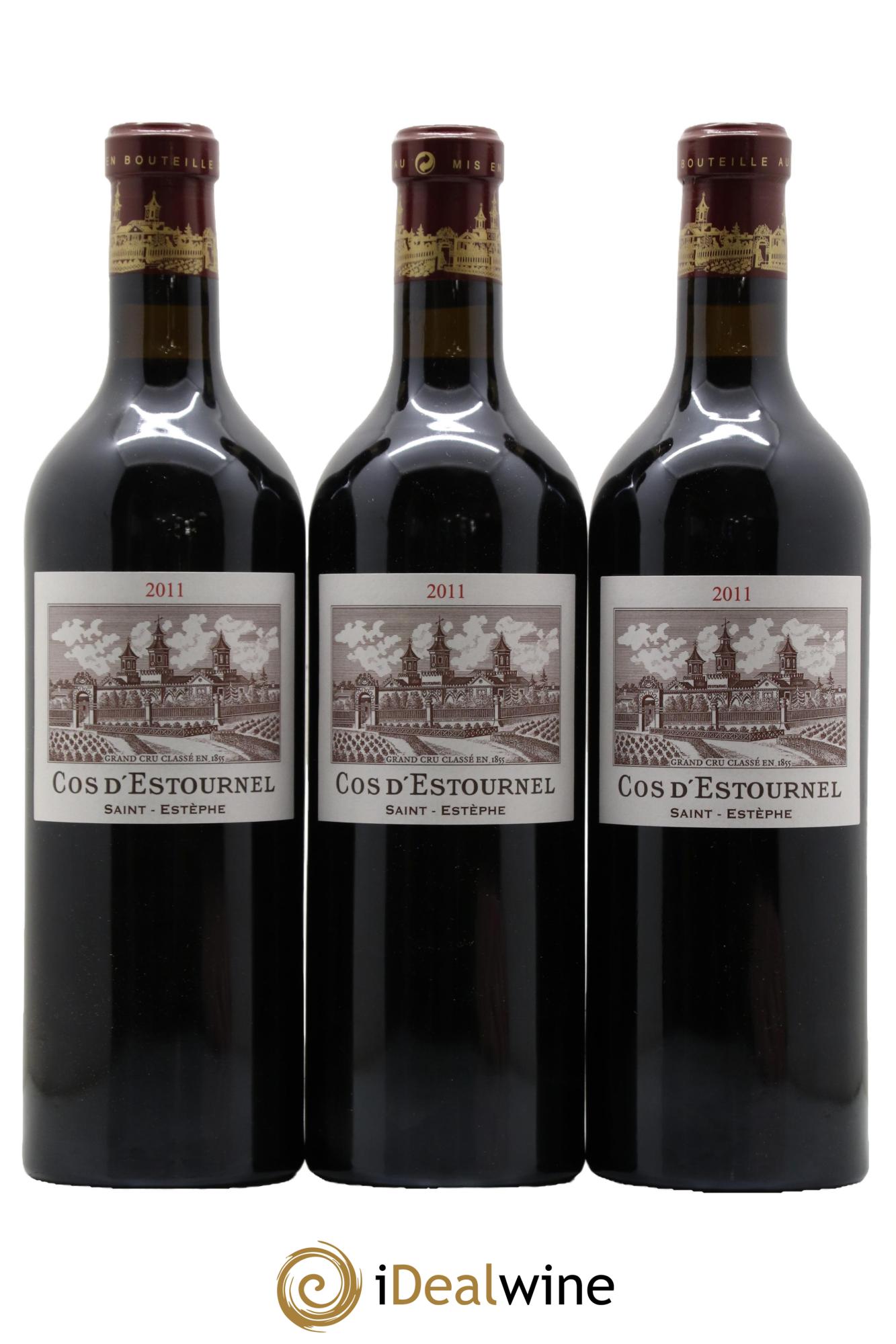 Cos d'Estournel 2ème Grand Cru Classé 2011 - Lot de 3 bouteilles - 0