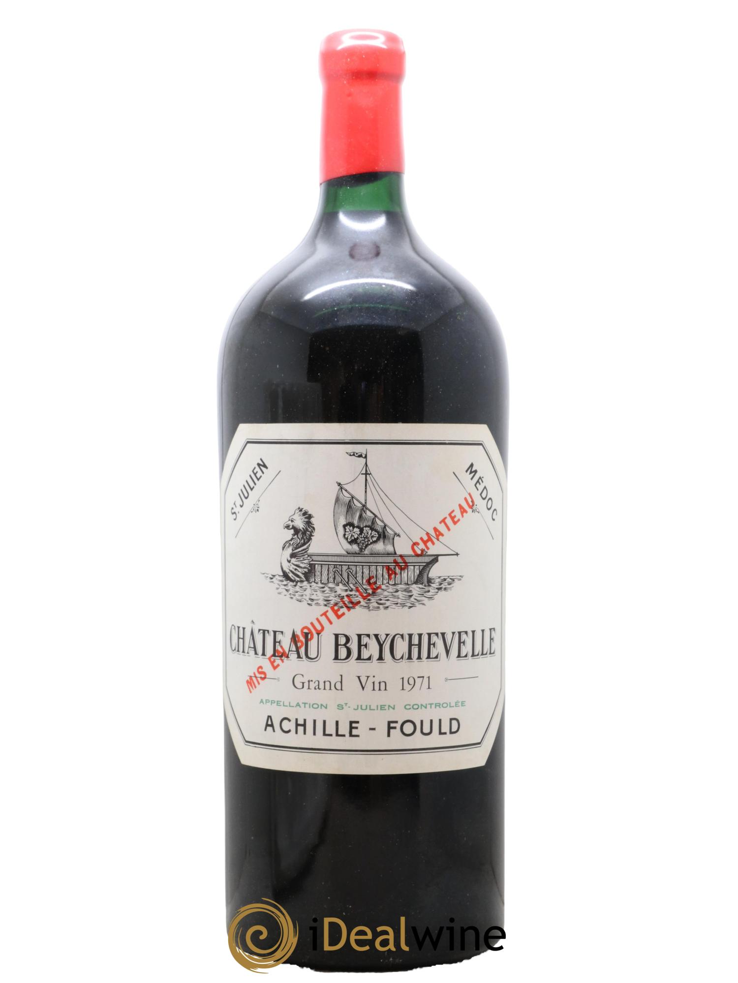 Château Beychevelle 4ème Grand Cru Classé  1971 - Lotto di 1 mathusalem - 0