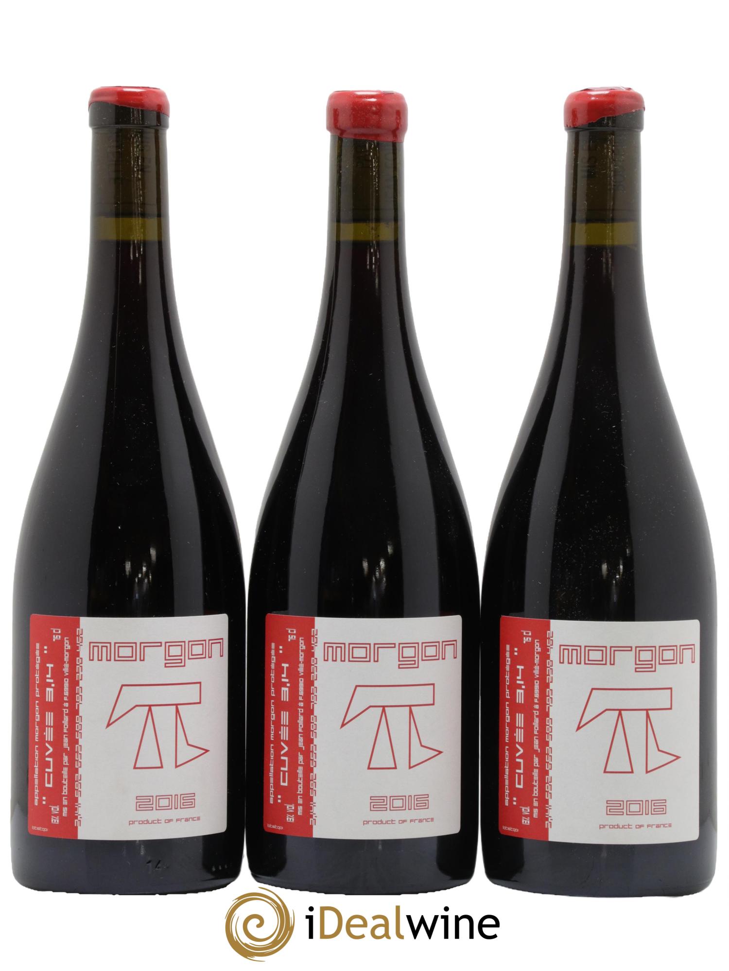 Morgon 3.14 Jean Foillard 2016 - Lot de 3 bouteilles - 0