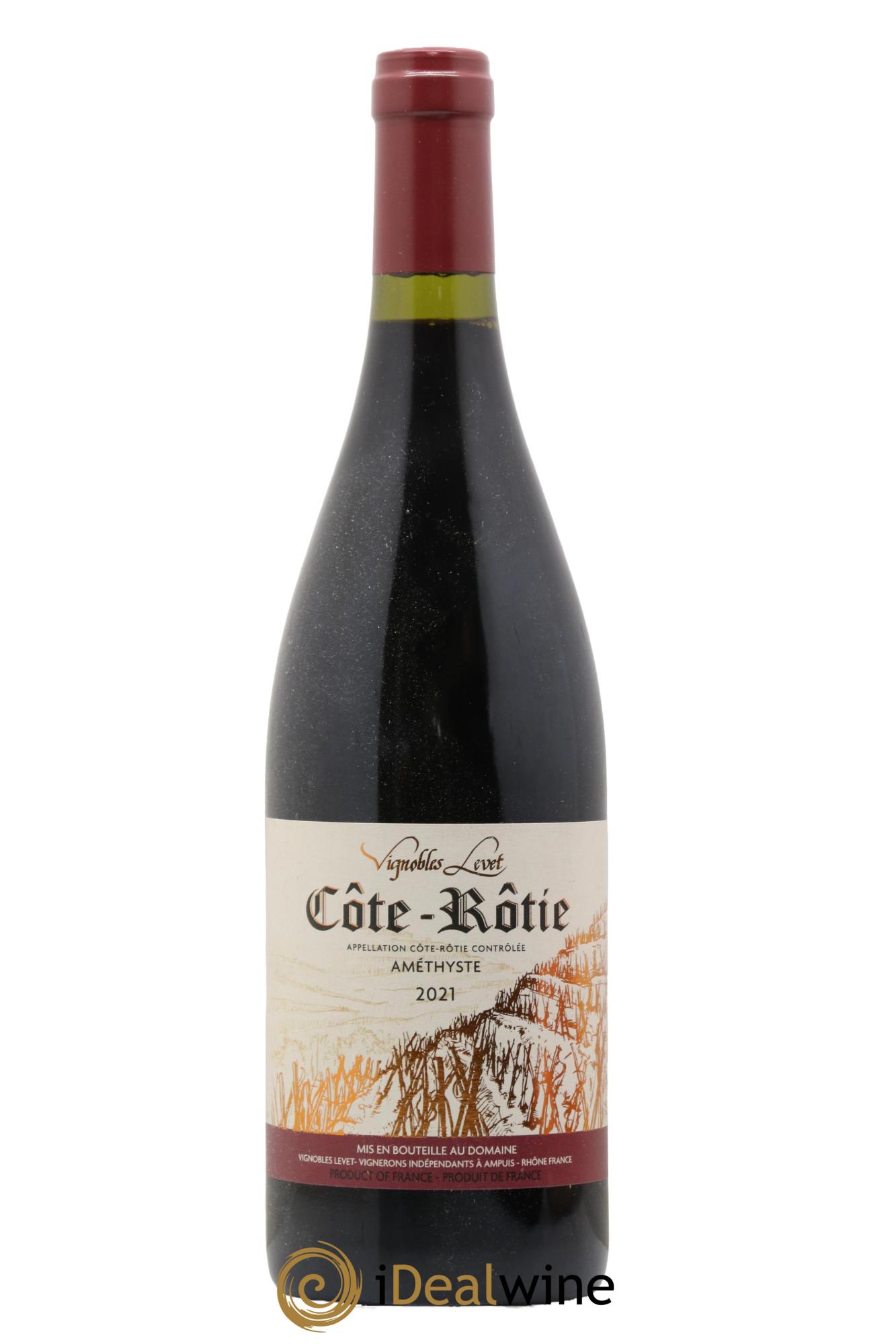 Côte-Rôtie Améthyste Vignobles Levet 2021 - Posten von 1 Flasche - 0