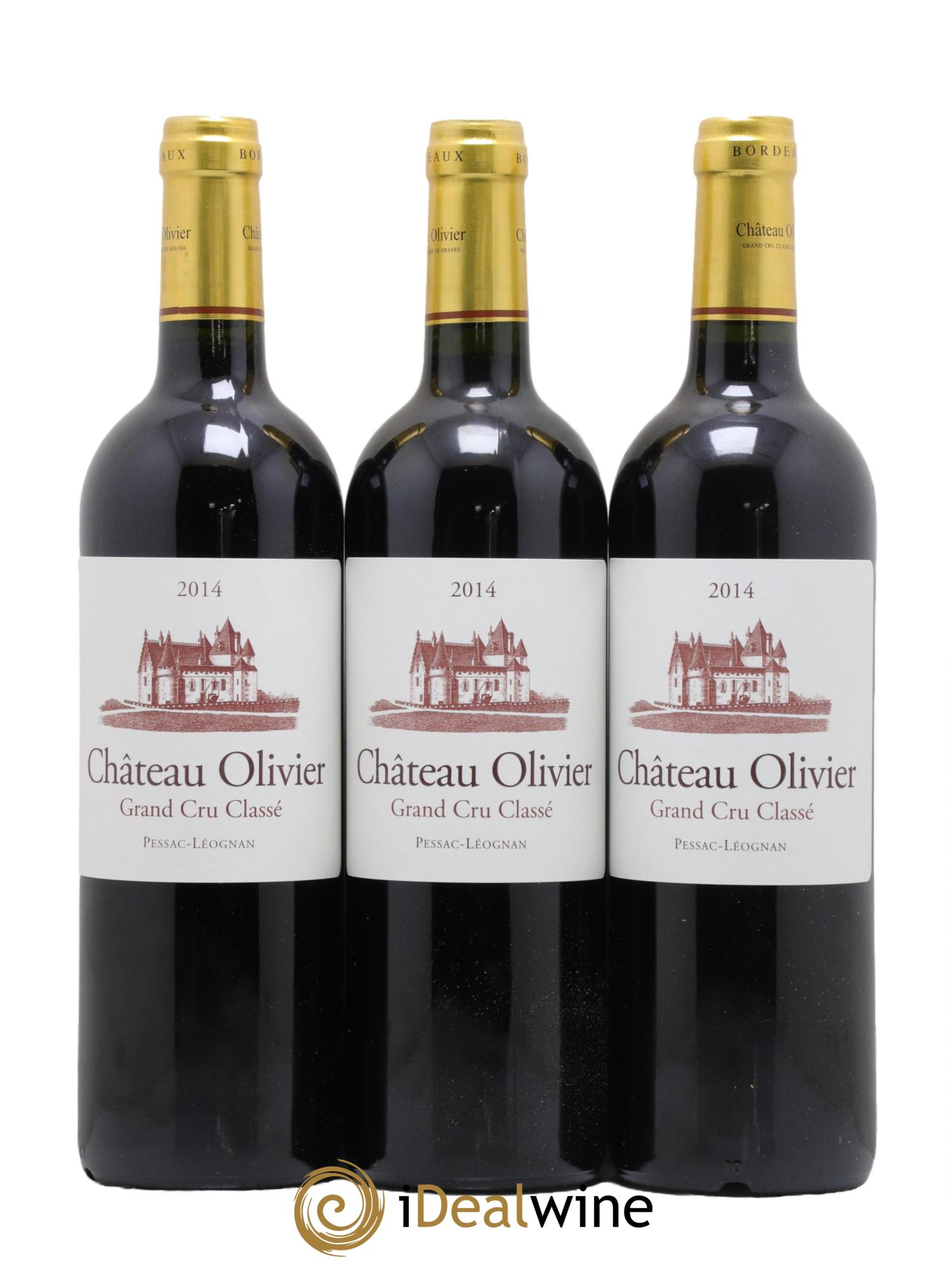 Château Olivier Cru Classé de Graves 2014 - Lot of 6 bottles - 1