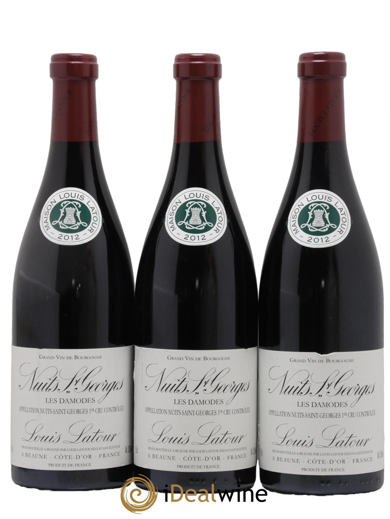 Nuits Saint-Georges 1er Cru Les Damodes Maison Louis Latour 2015 - Posten von 12 Flaschen - 4