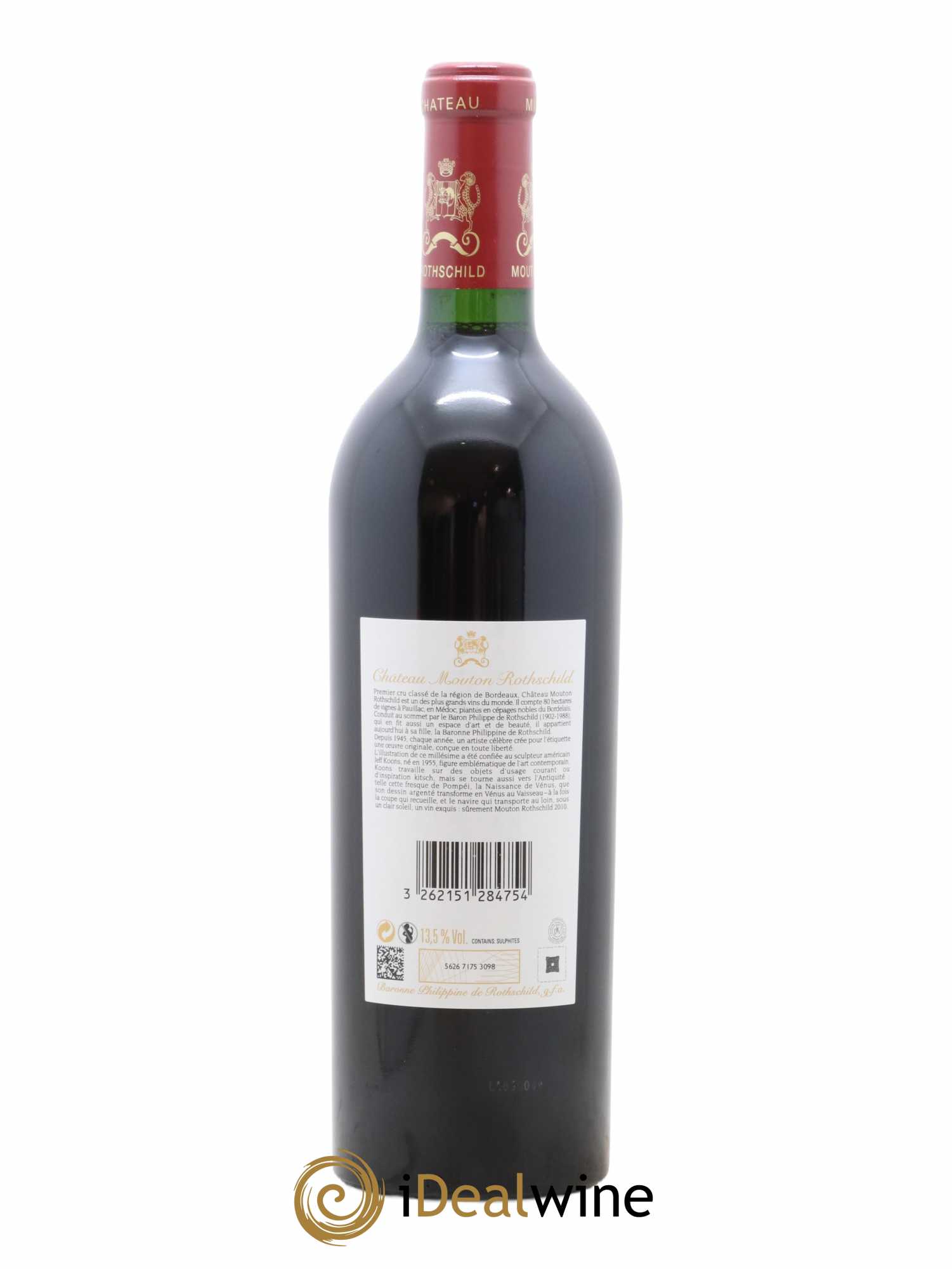 Château Mouton Rothschild 1er Grand Cru Classé 2010 - Lot of 1 bottle - 2