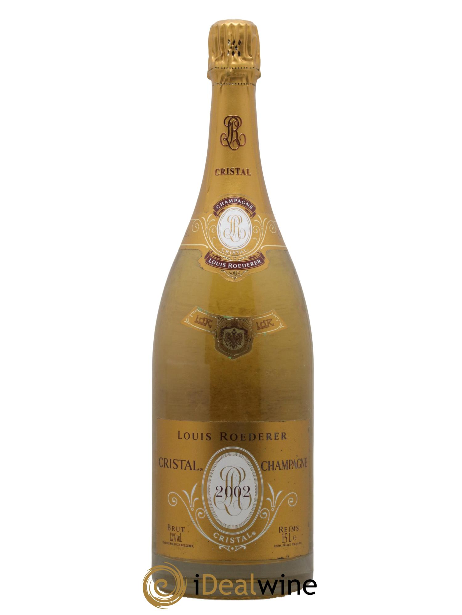 Cristal Louis Roederer 2002 - Lot de 1 magnum - 0