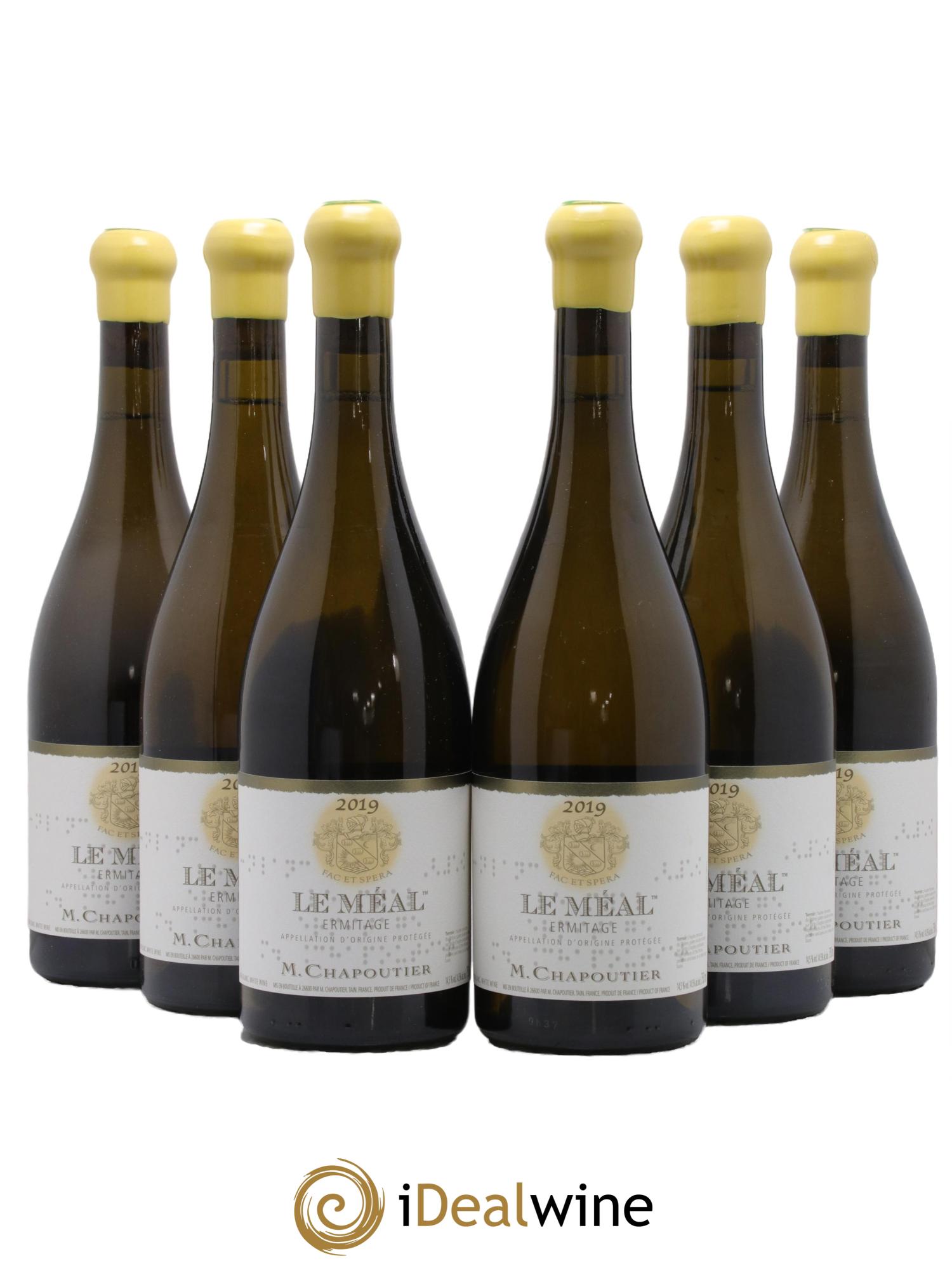 Hermitage Ermitage Le Méal Chapoutier 2019 - Posten von 6 Flaschen - 0