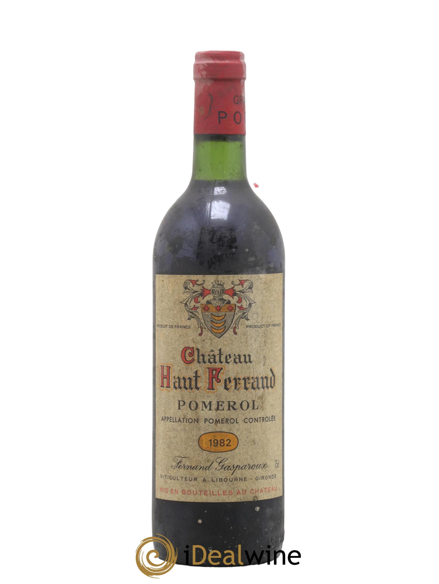 Château Haut Ferrand 1982 - Lot de 1 bouteille - 0