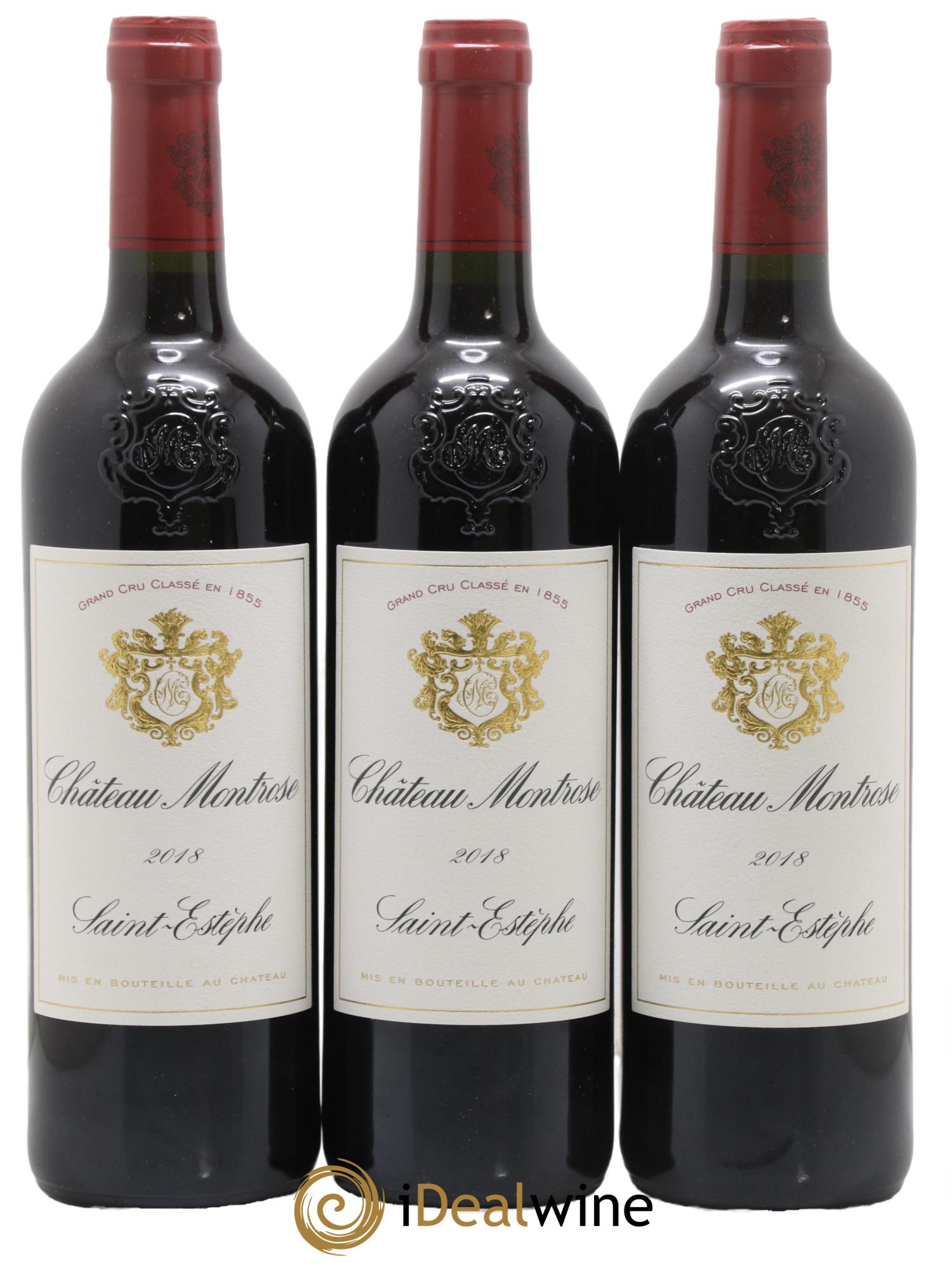 Château Montrose 2ème Grand Cru Classé 2018 - Lot de 12 bouteilles - 1