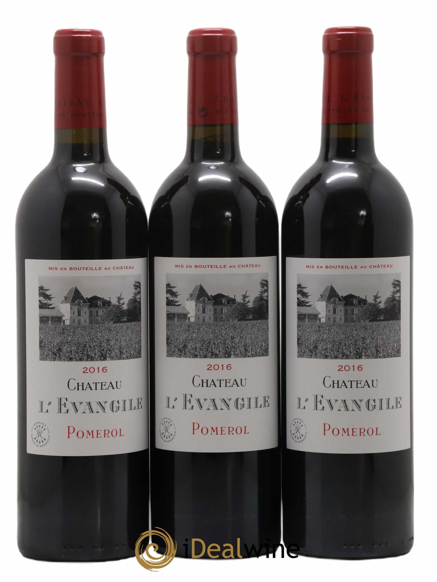 Château l' Évangile 2016 - Lotto di 6 bottiglie - 1