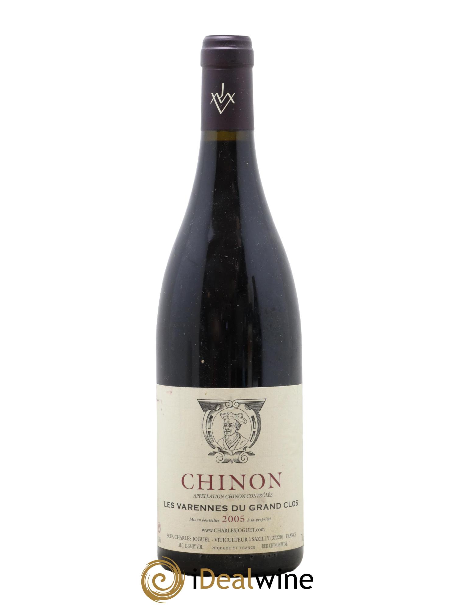 Chinon Les Varennes du Grand Clos Charles Joguet 2005 - Lotto di 1 bottiglia - 0