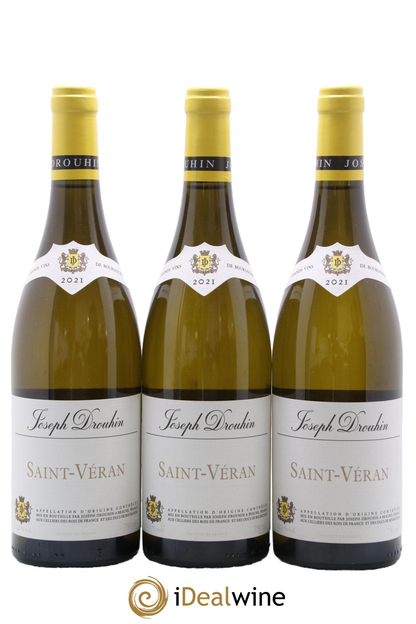 Saint-Véran Joseph Drouhin 2021 - Lot de 3 bouteilles - 0