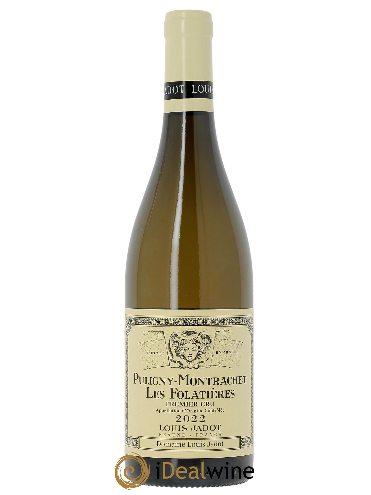 Puligny-Montrachet 1er Cru Les Folatières Domaine Louis Jadot (Cassetta in legno a partire da  6 bts) 2022 - Lotto di 1 bottiglia - 0