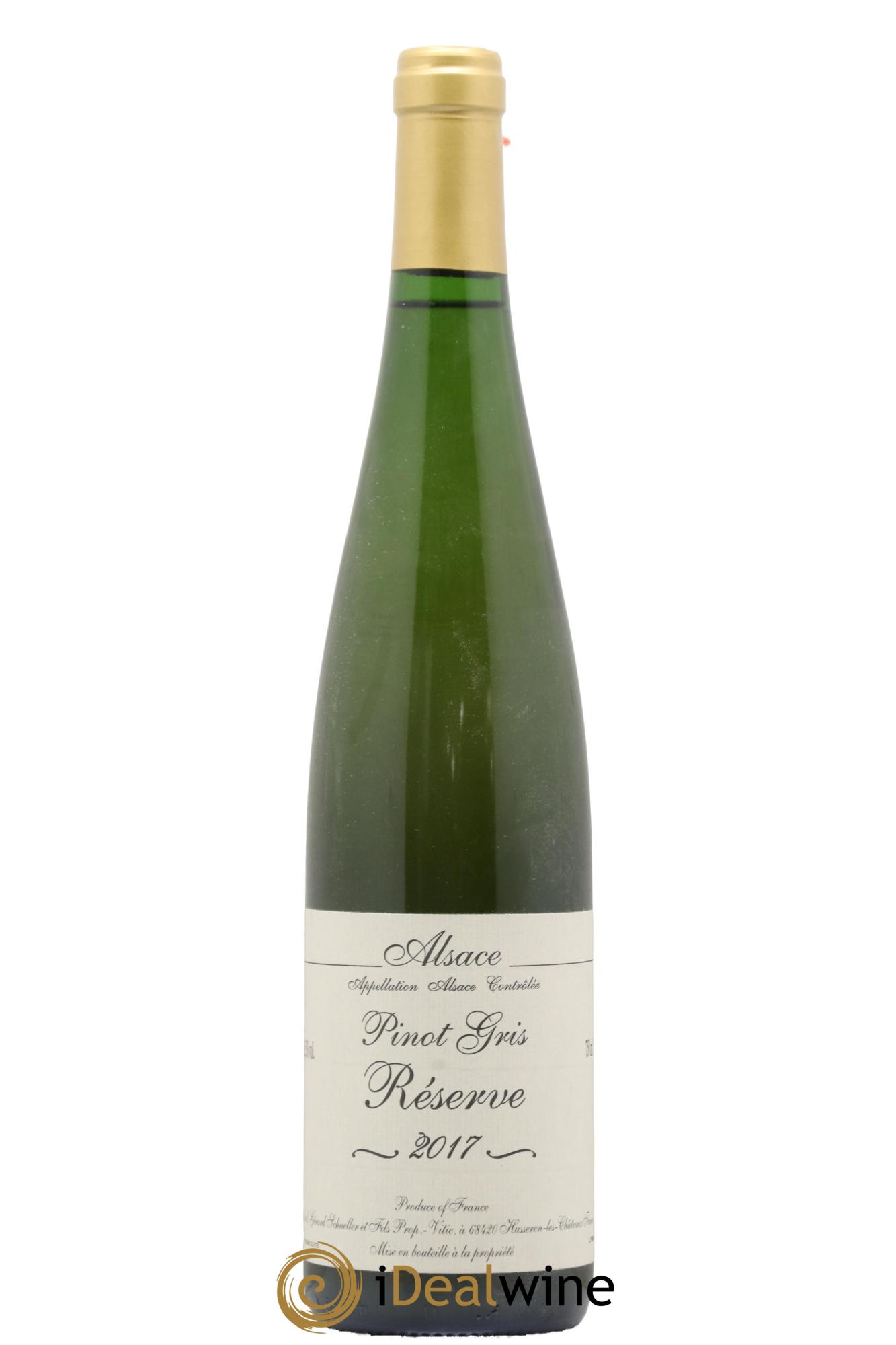 Alsace Pinot Gris Réserve Gérard Schueller (Domaine 2017 - Lot de 1 bouteille - 0