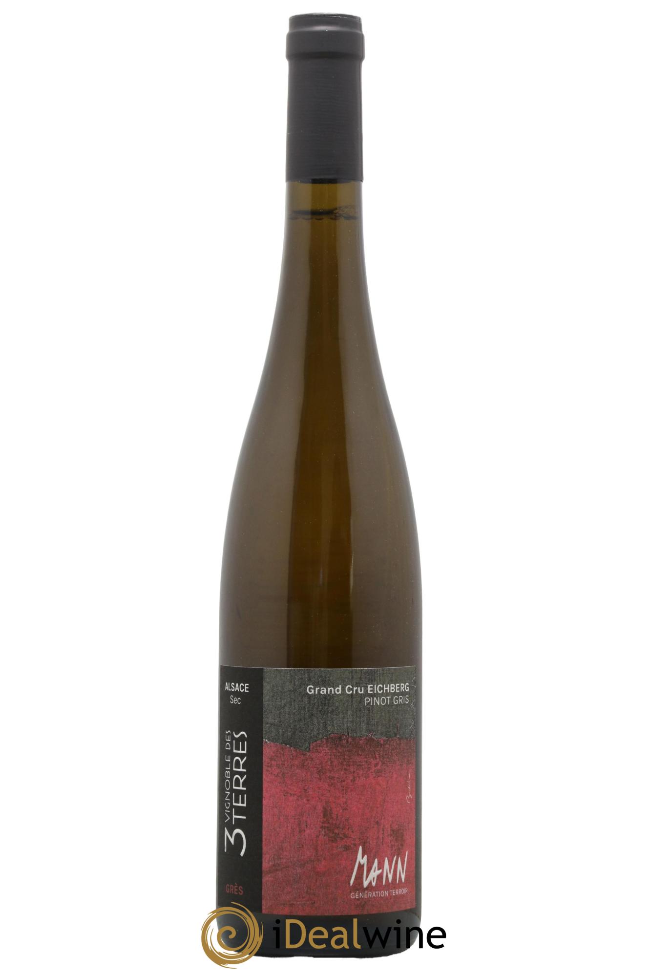 Alsace Pinot Gris Grand Cru Eichberg Vignoble des 3 Terres Domaine Albert Mann 2018 - Posten von 1 Flasche - 0