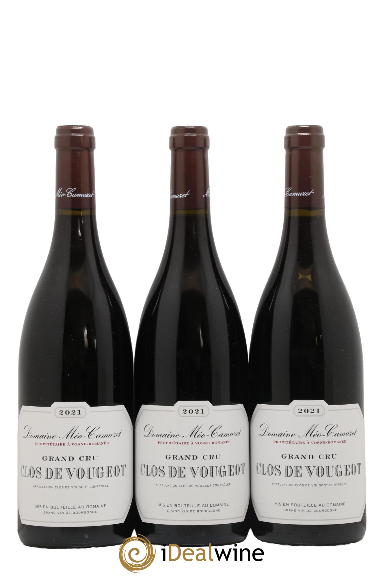 Clos de Vougeot Grand Cru Méo-Camuzet (Domaine) 2021 - Lotto di 3 bottiglie - 0