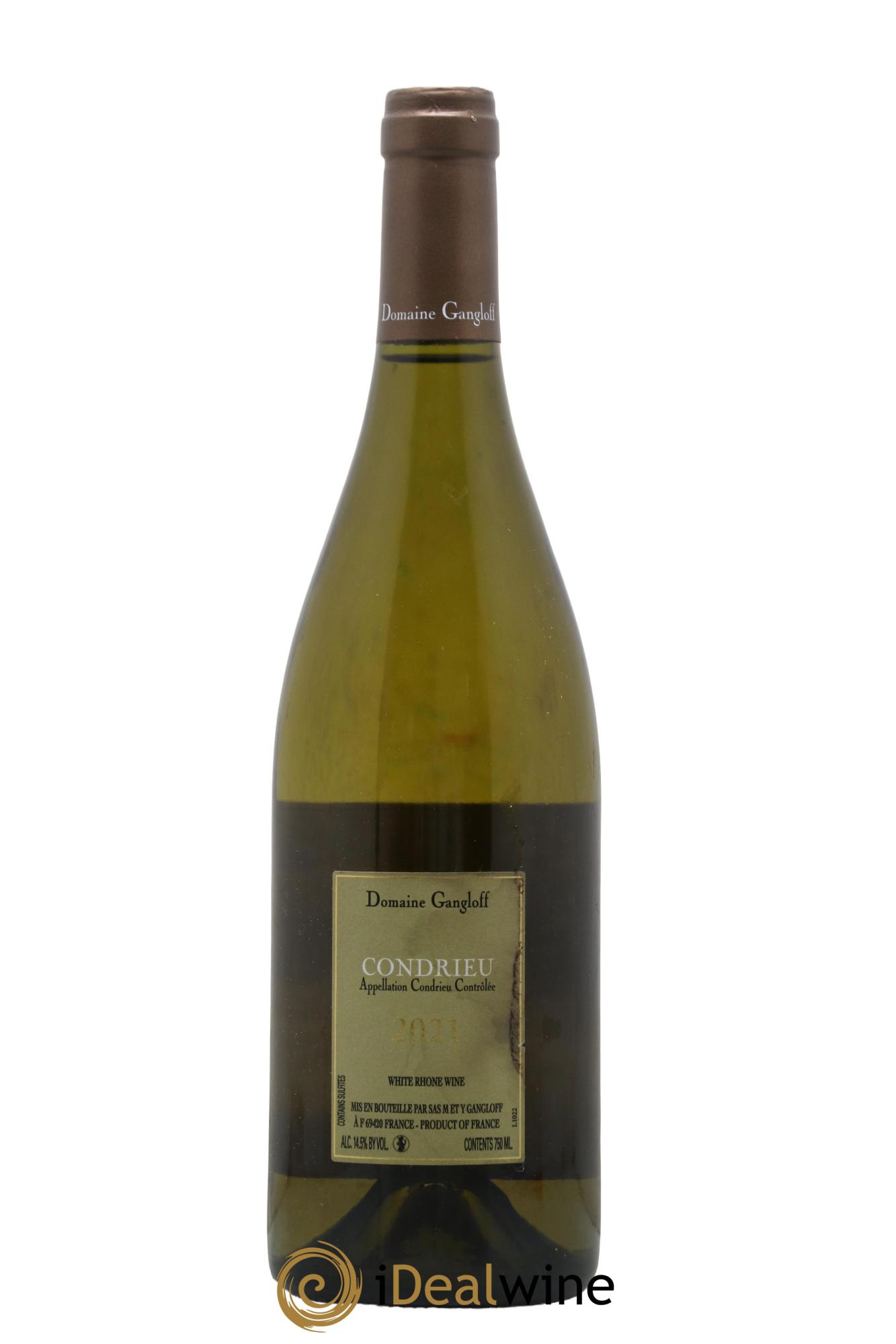 Condrieu Domaine Gangloff (Domaine) 2021 - Lot de 1 bouteille - 1