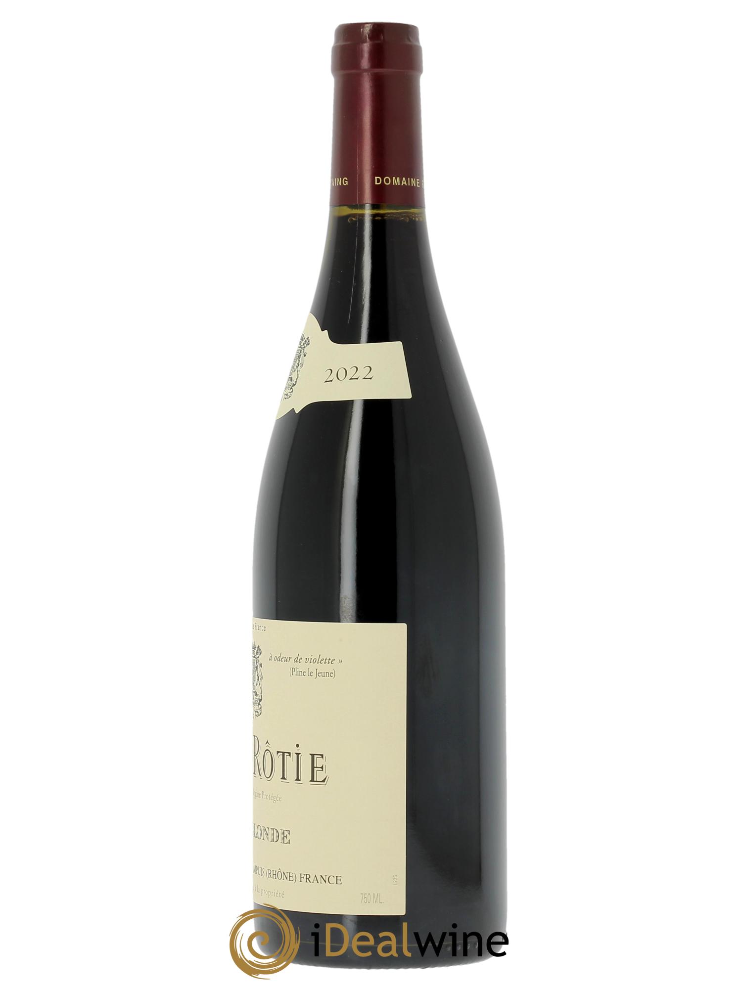 Côte-Rôtie Côte Blonde René Rostaing  2022 - Lot of 1 bottle - 1